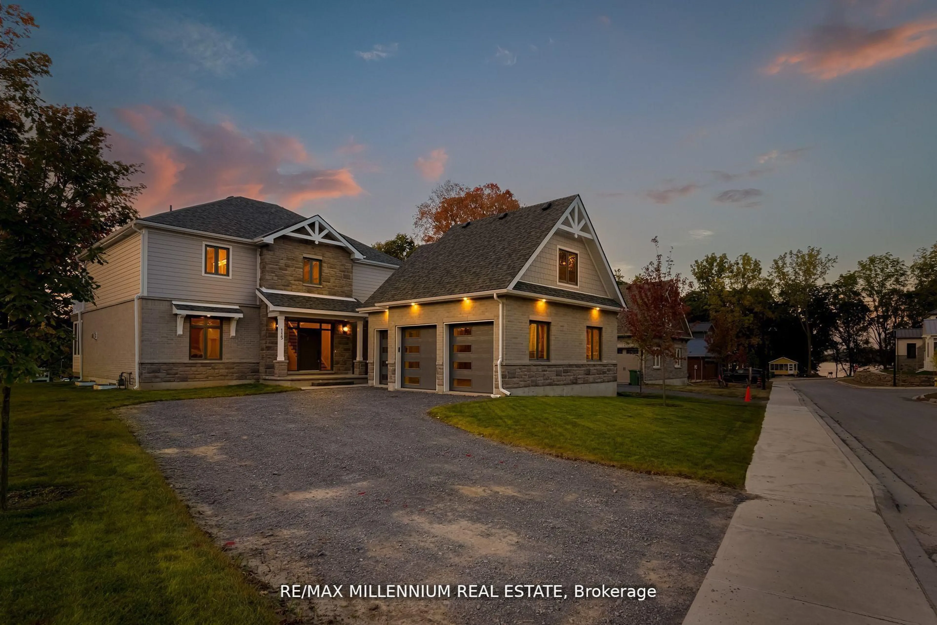 Home with brick exterior material, unknown for 115 Villeneuve Dr, Prince Edward County Ontario K0K 2T0