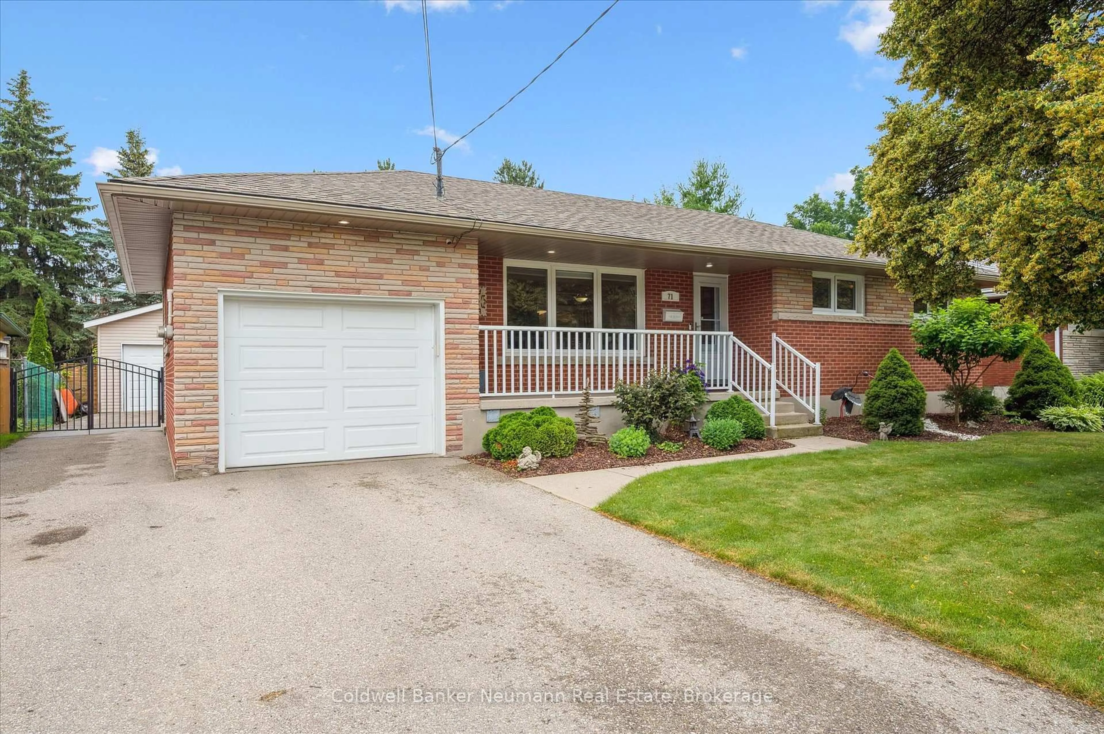 Home with brick exterior material, street for 71 Pleasant Rd, Guelph Ontario N1E 3Z5