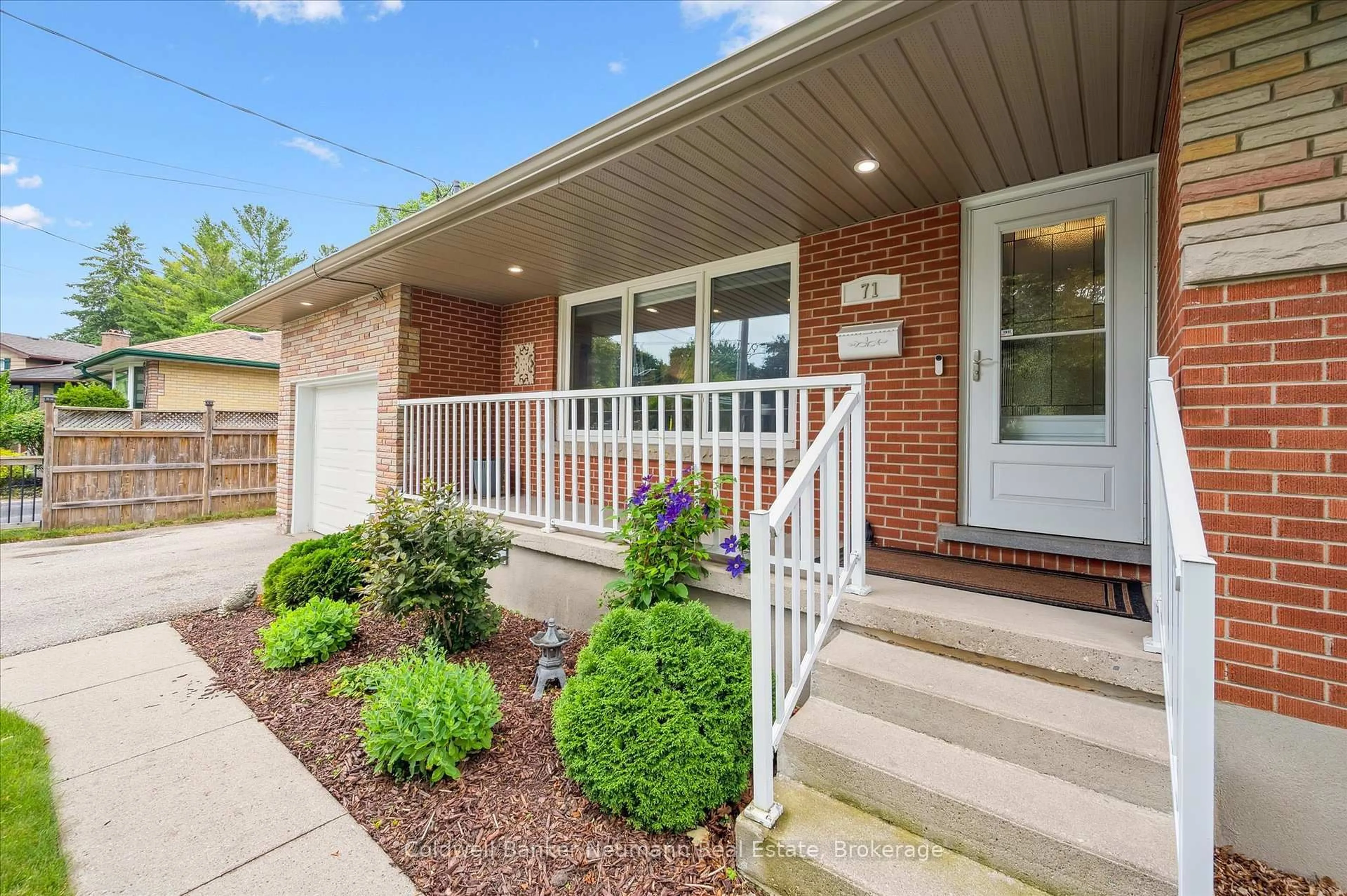 Home with brick exterior material, street for 71 Pleasant Rd, Guelph Ontario N1E 3Z5