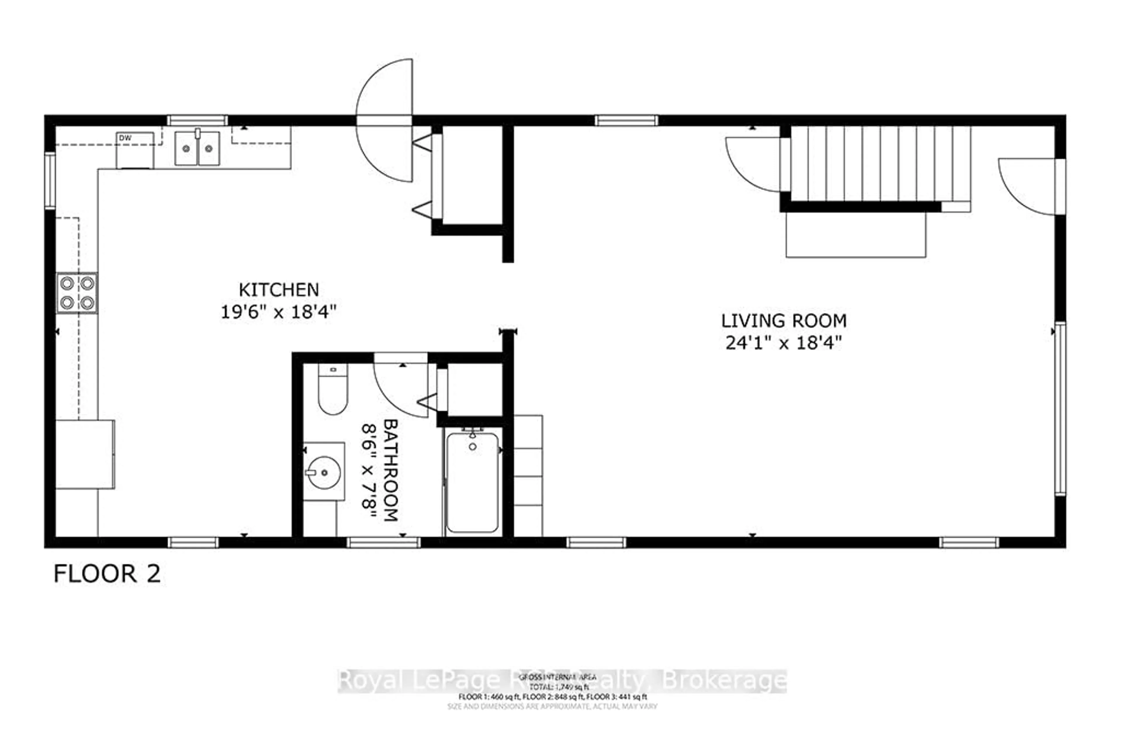 Floor plan for 524 Scott St, South Bruce Peninsula Ontario N0H 2T0