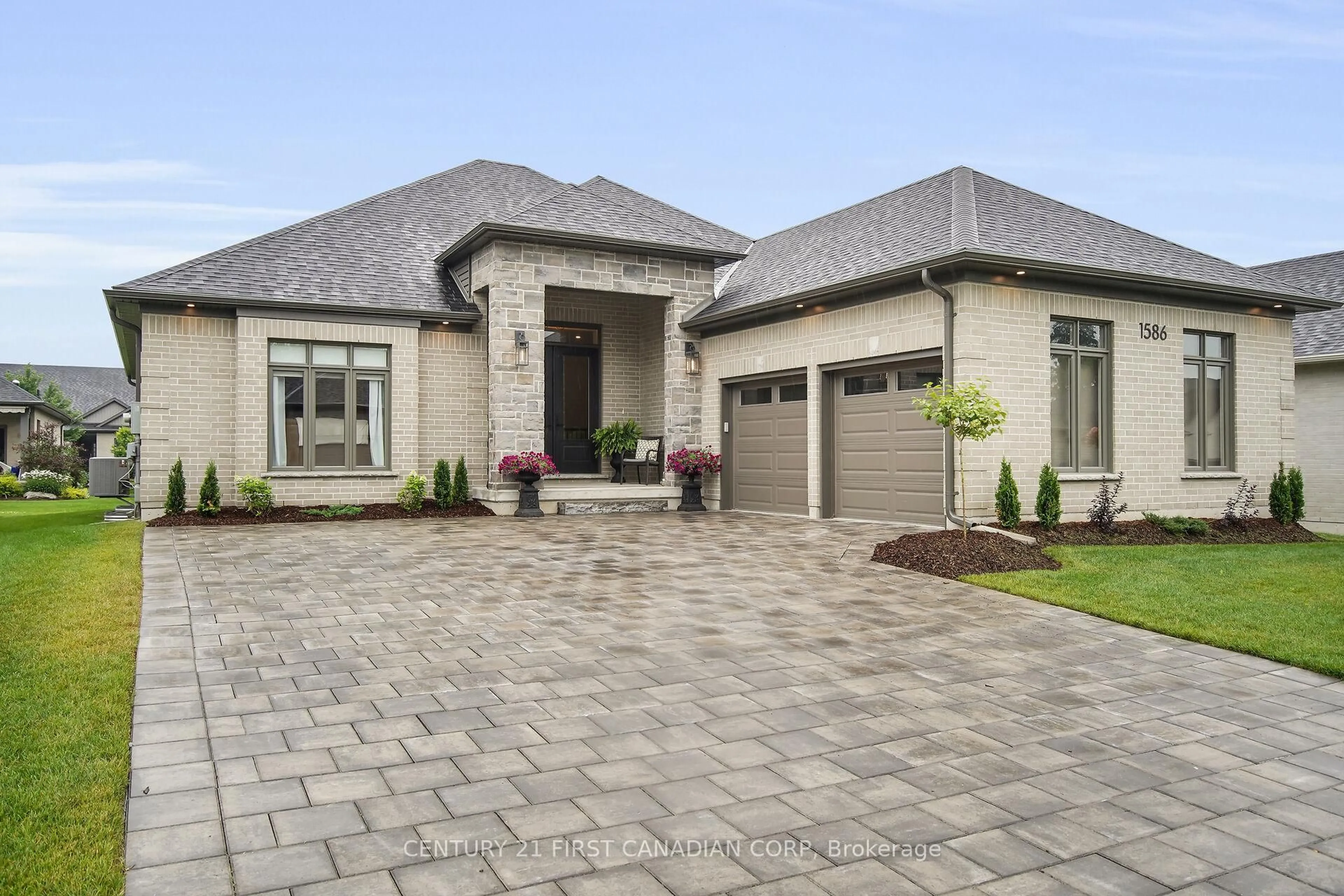 Home with brick exterior material, street for 1586 Ed Ervasti Lane, London South Ontario N6K 5R7