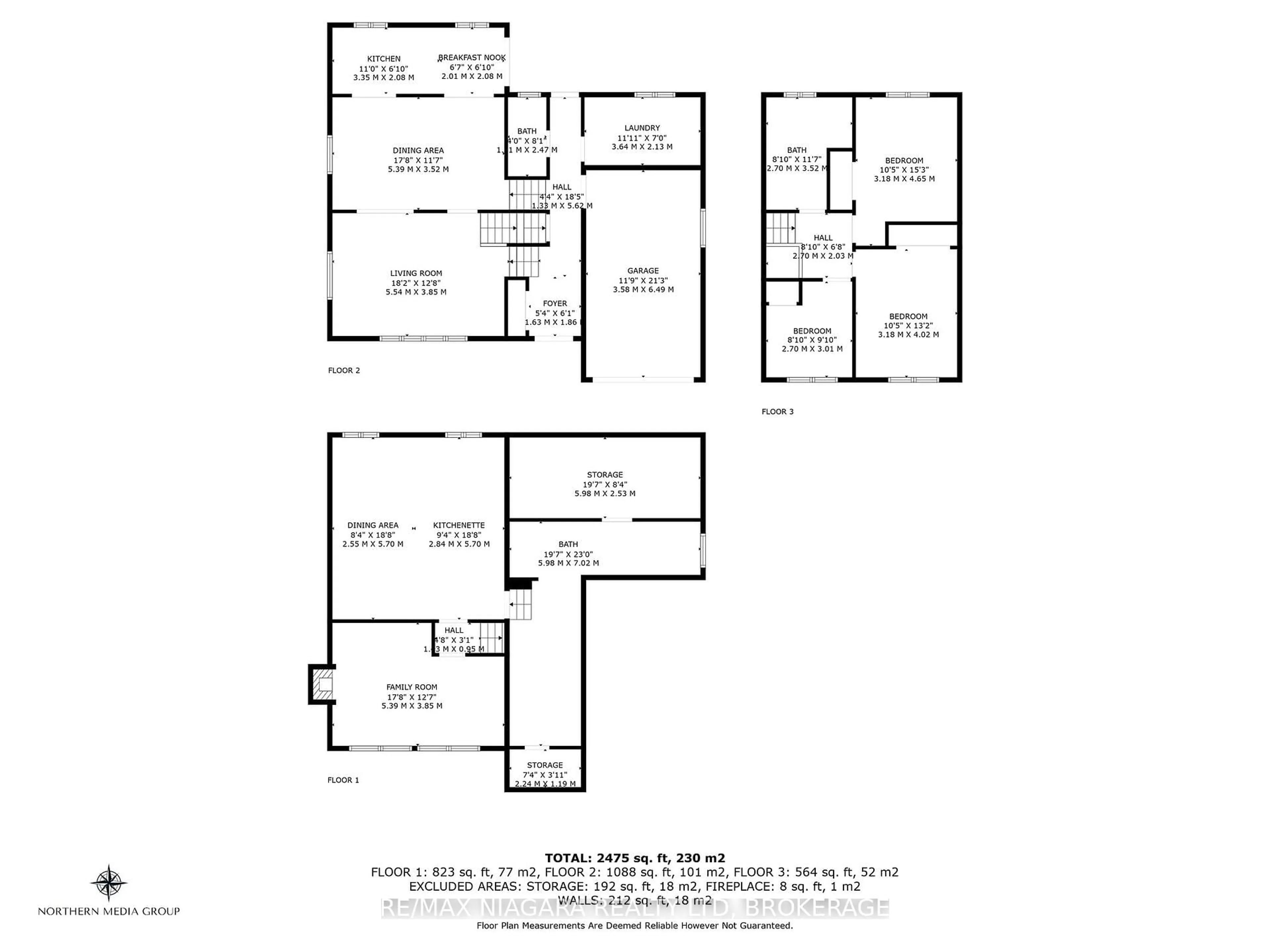 Floor plan for 494 Fitch St, Welland Ontario L3C 4X1