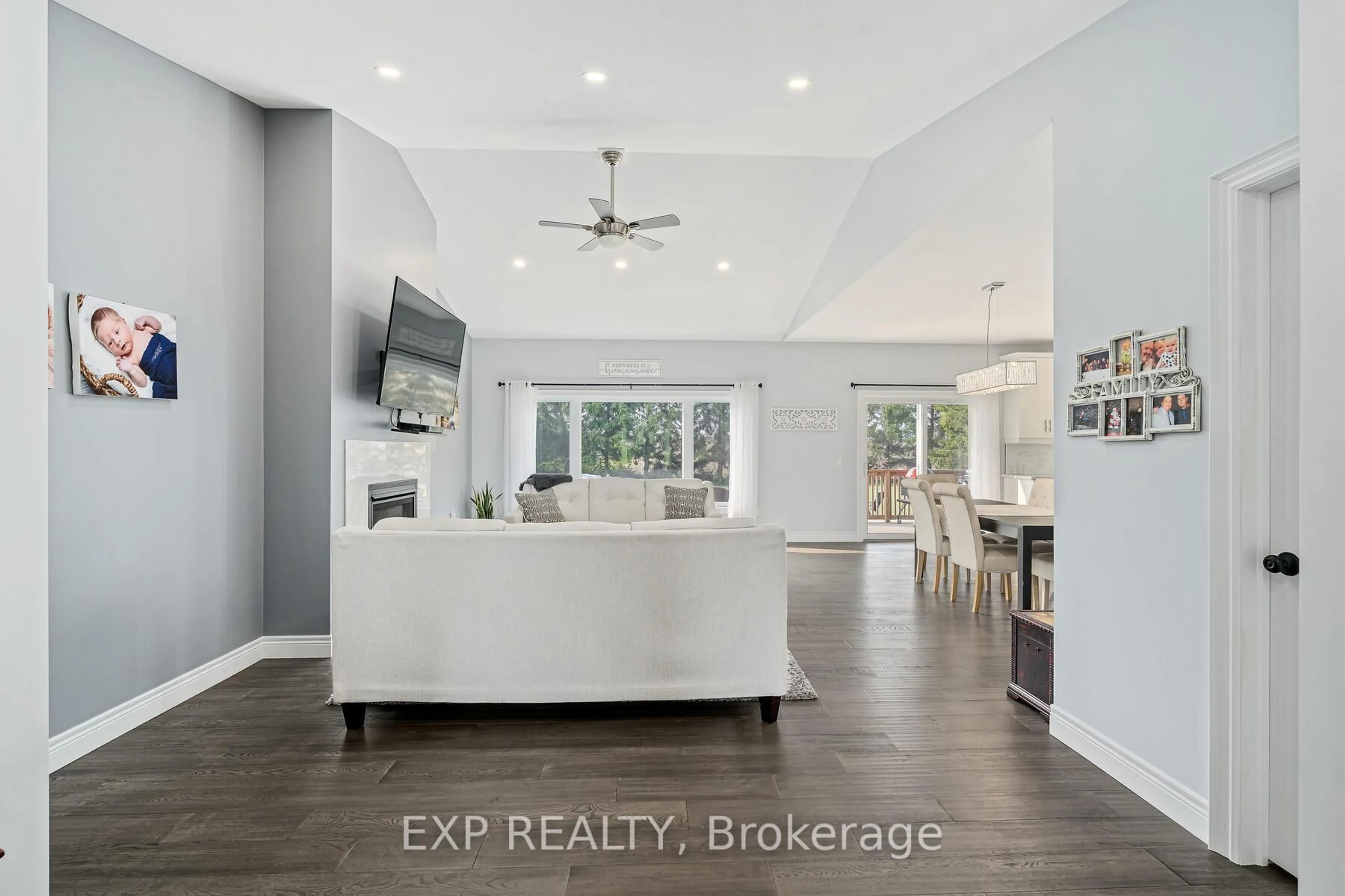 Open concept kitchen, ceramic/tile floor for 706183 County Rd 21, Mulmur Ontario L9V 0W4