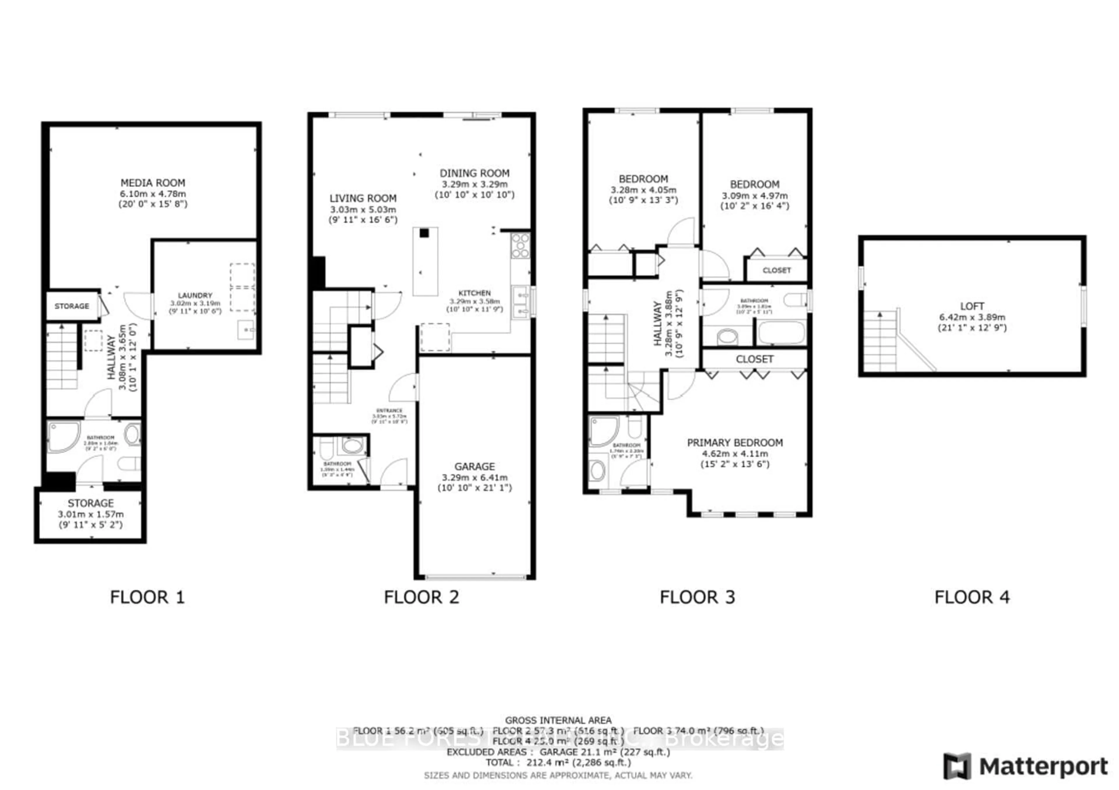 Floor plan for 875 Blacksmith St, London North Ontario N6H 5R5