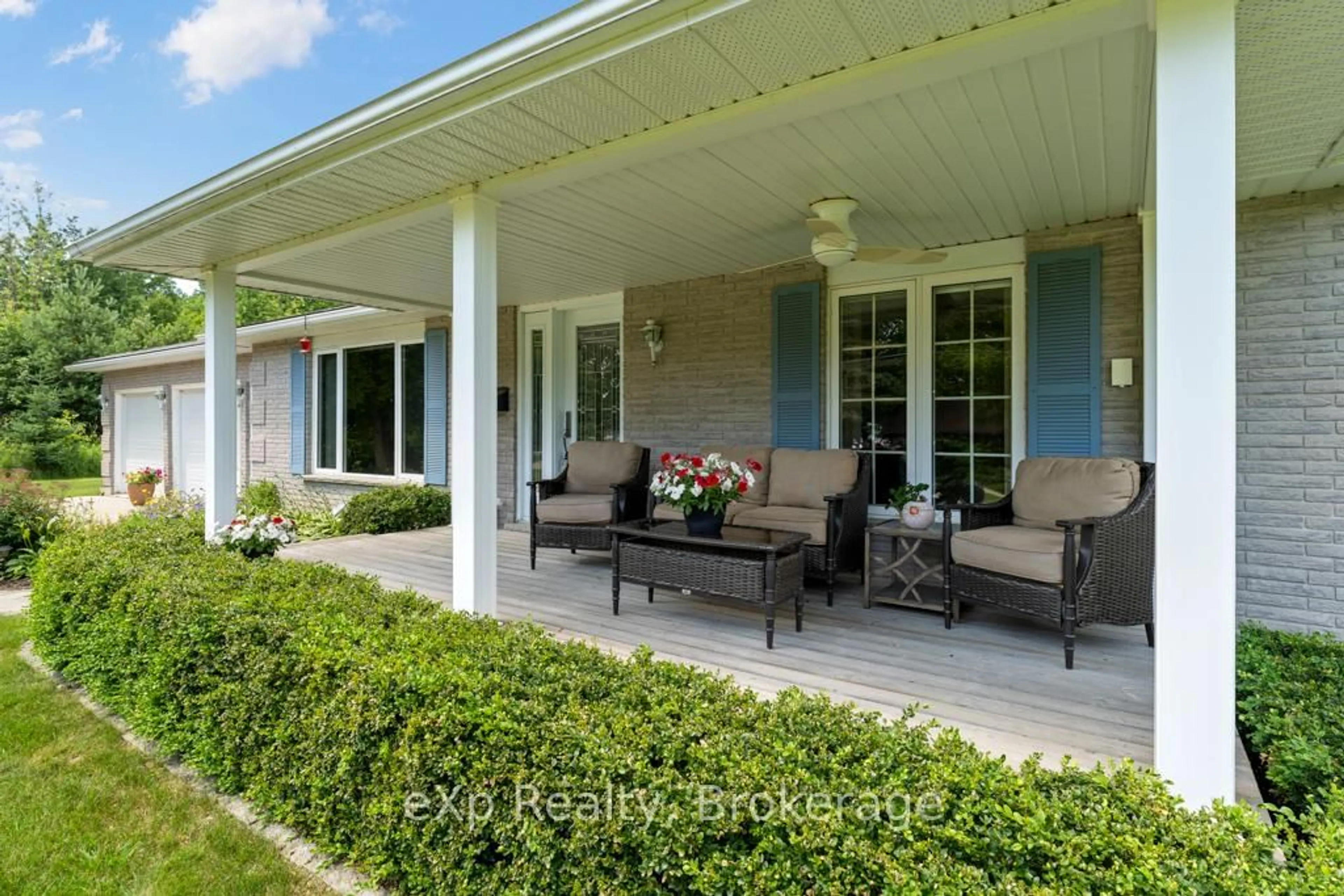 Patio, street for 29 Everett Rd, South Bruce Peninsula Ontario N0H 2T0