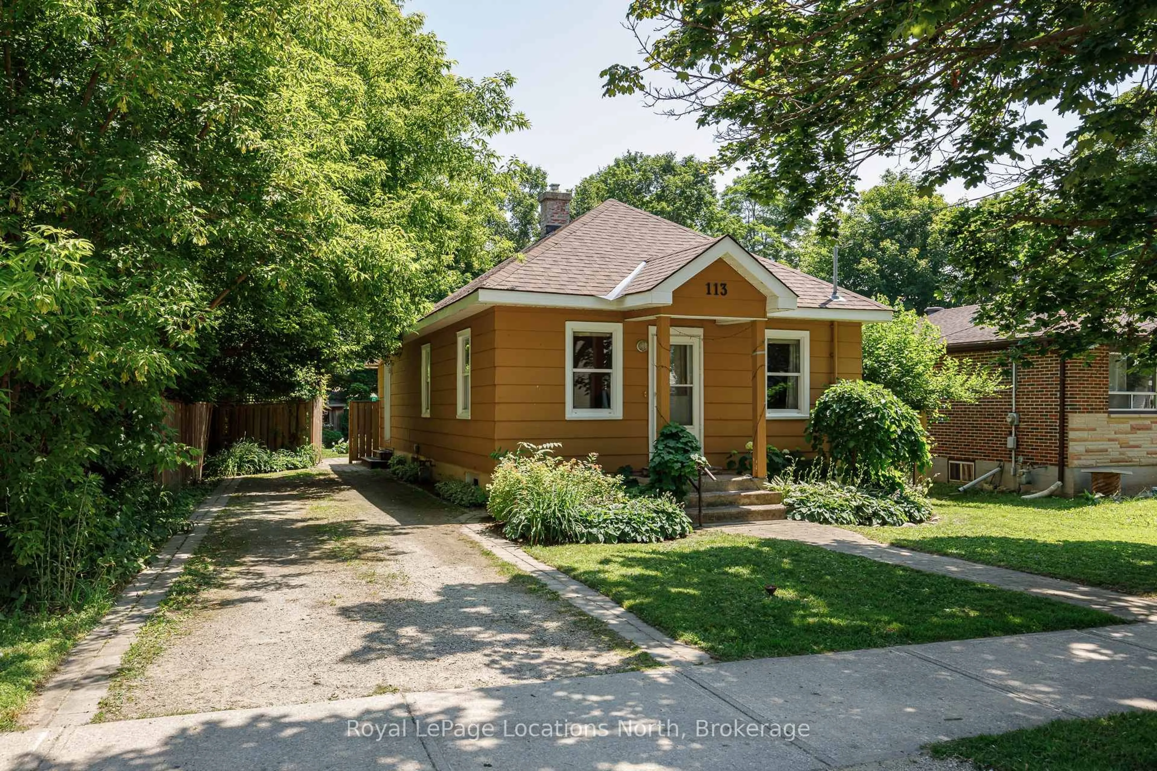 Home with brick exterior material, street for 113 Bruce St, Blue Mountains Ontario N0H 2P0