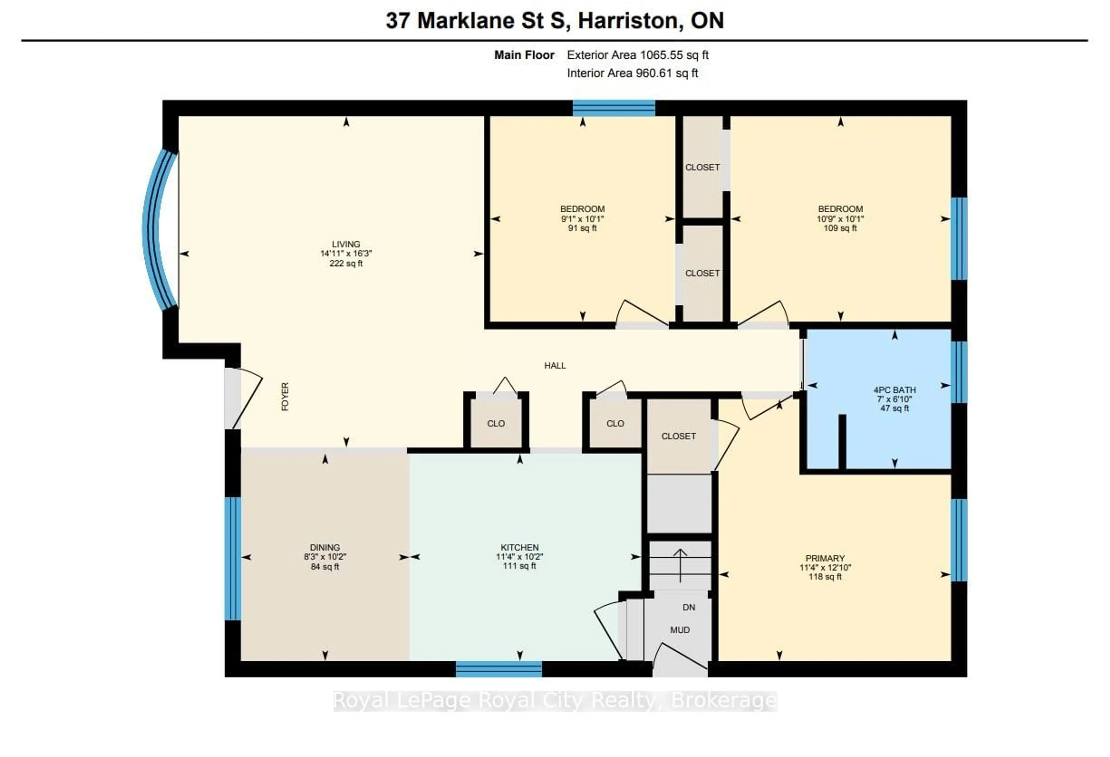 Floor plan for 37 Marklane St, Minto Ontario N0G 1Z0