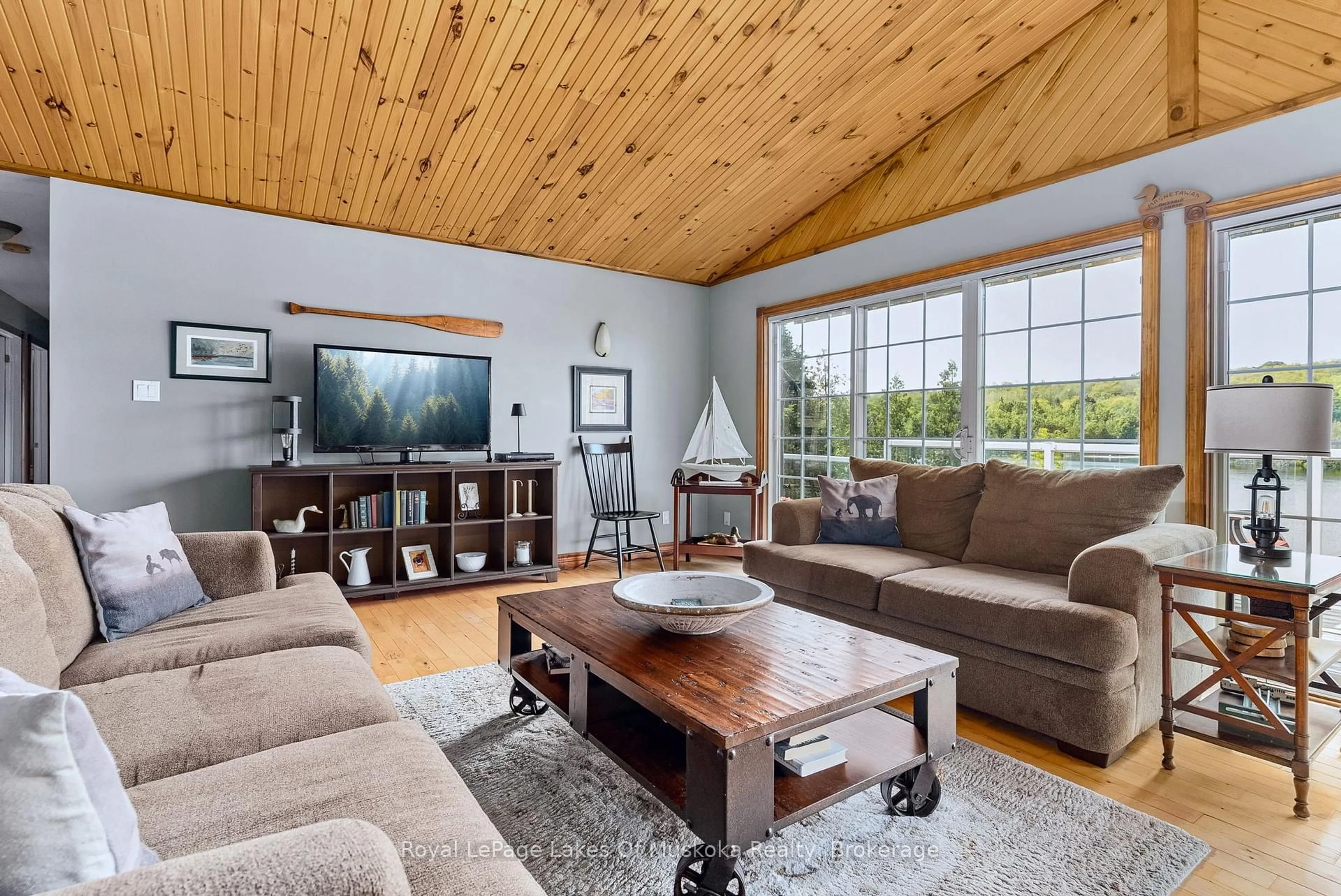 Living room with furniture, unknown for 300 Wurm Rd, Magnetawan Ontario P0A 1P0