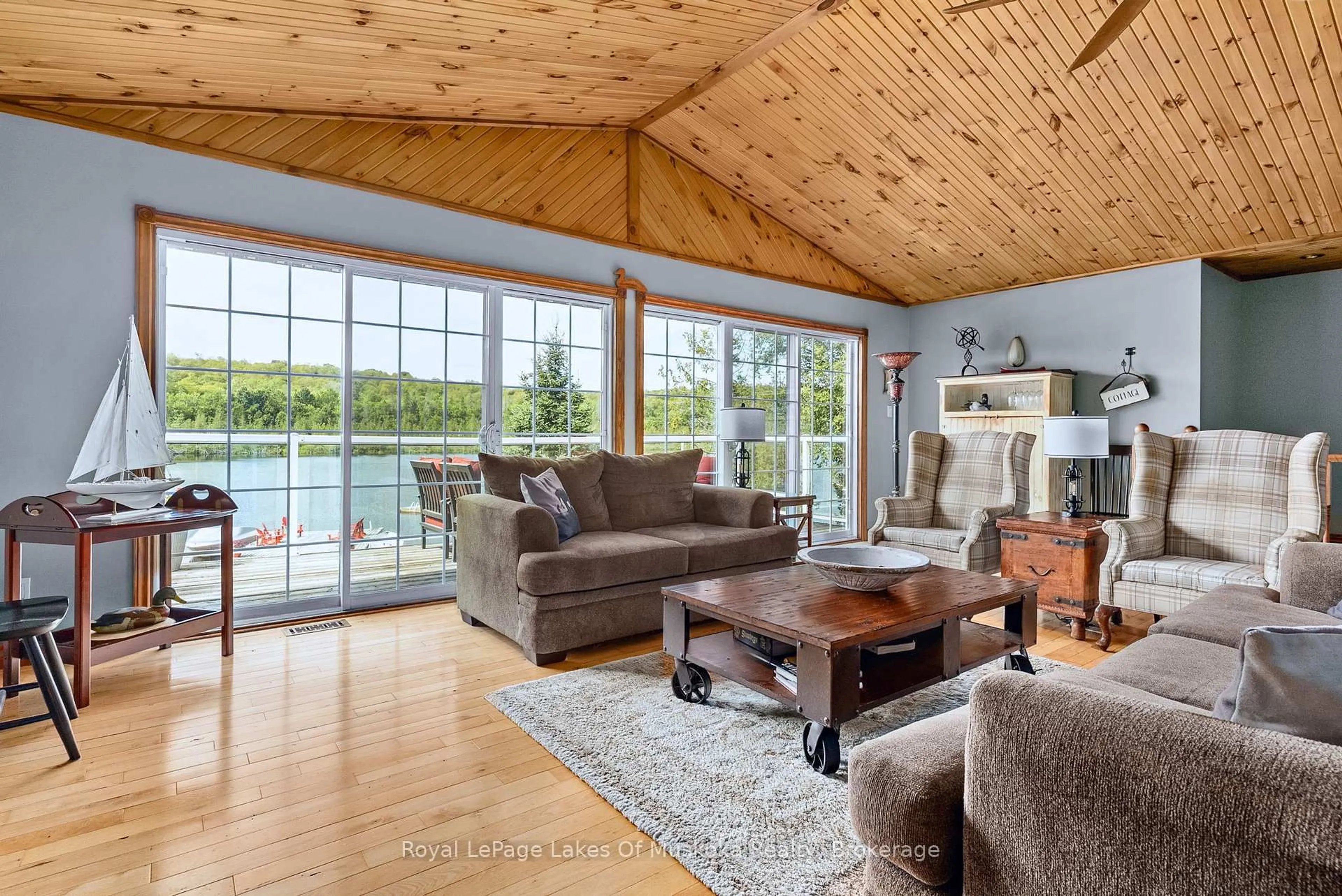 Living room with furniture, unknown for 300 Wurm Rd, Magnetawan Ontario P0A 1P0