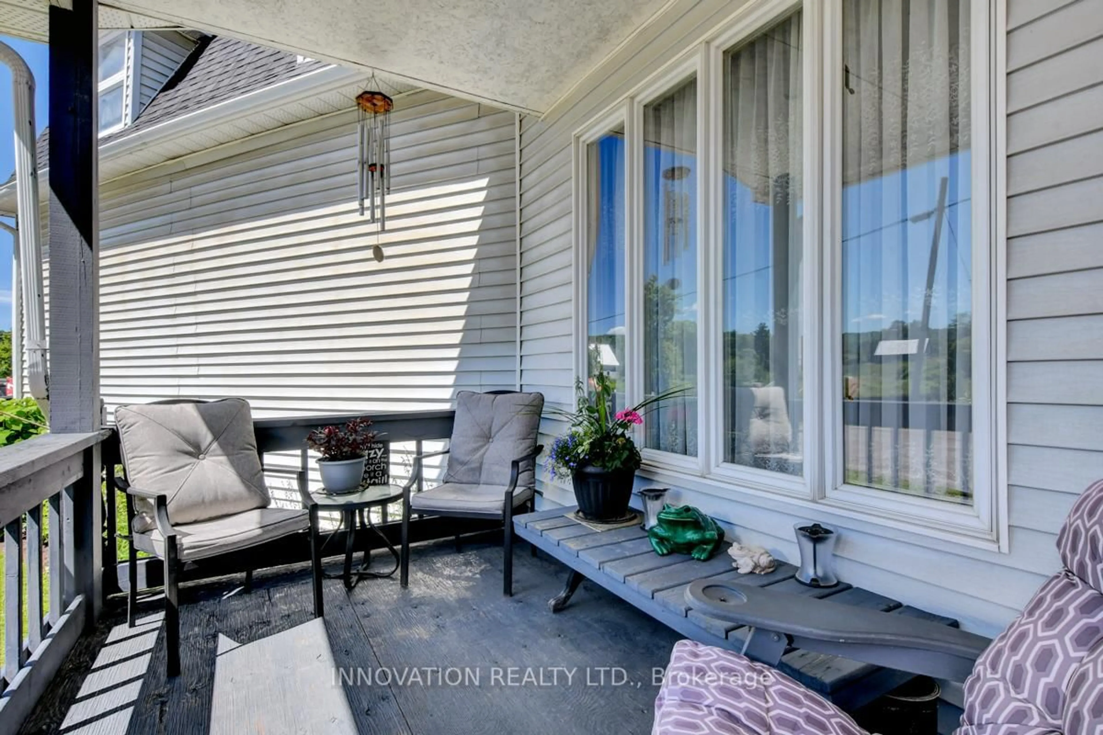Patio, water/lake/river/ocean view for 371 Mount St-Patrick Rd, Renfrew Ontario K7V 3Z7