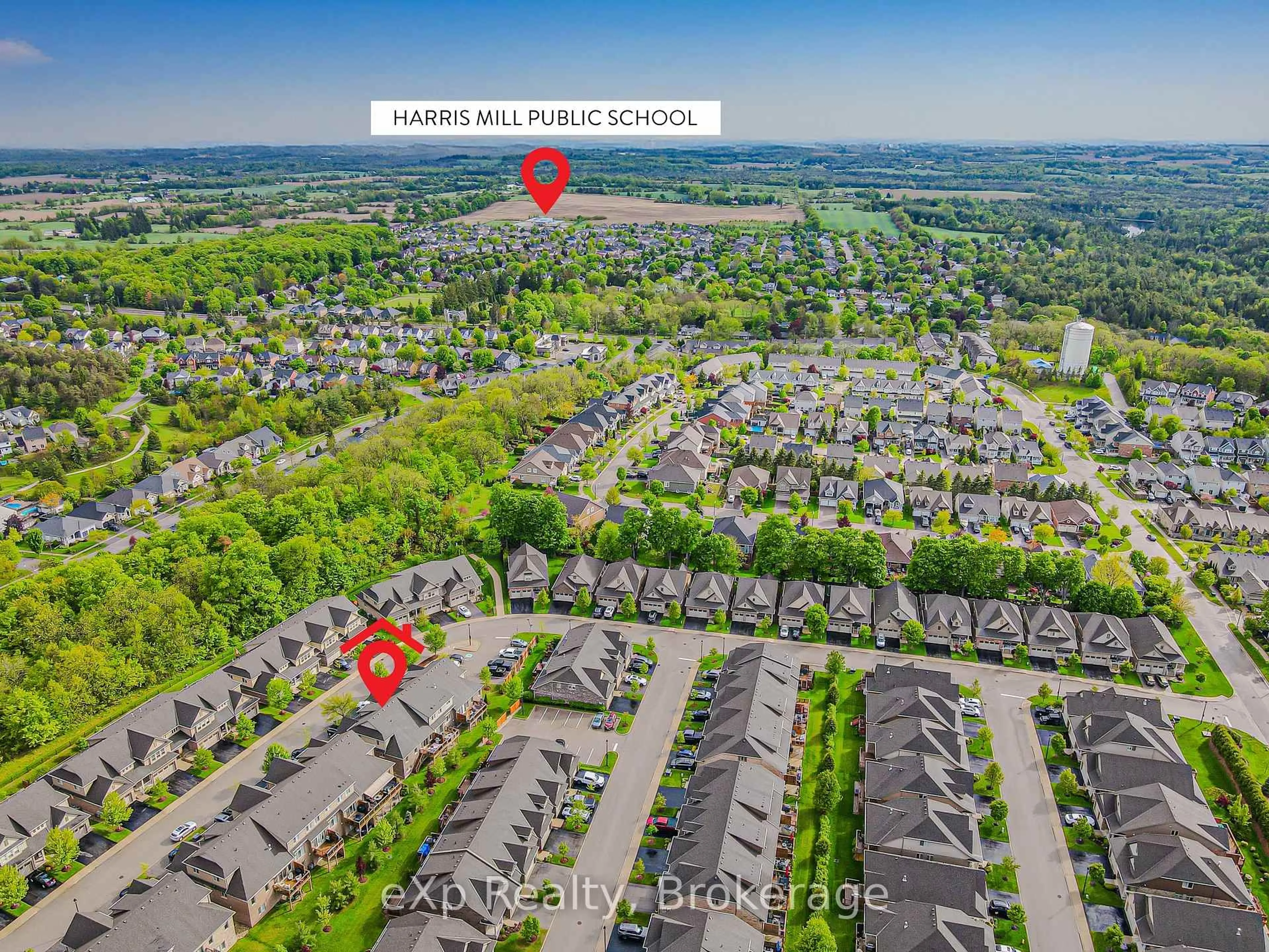 A pic from outside/outdoor area/front of a property/back of a property/a pic from drone, street for 50 Hickory Dr, Guelph/Eramosa Ontario N0B 2K0