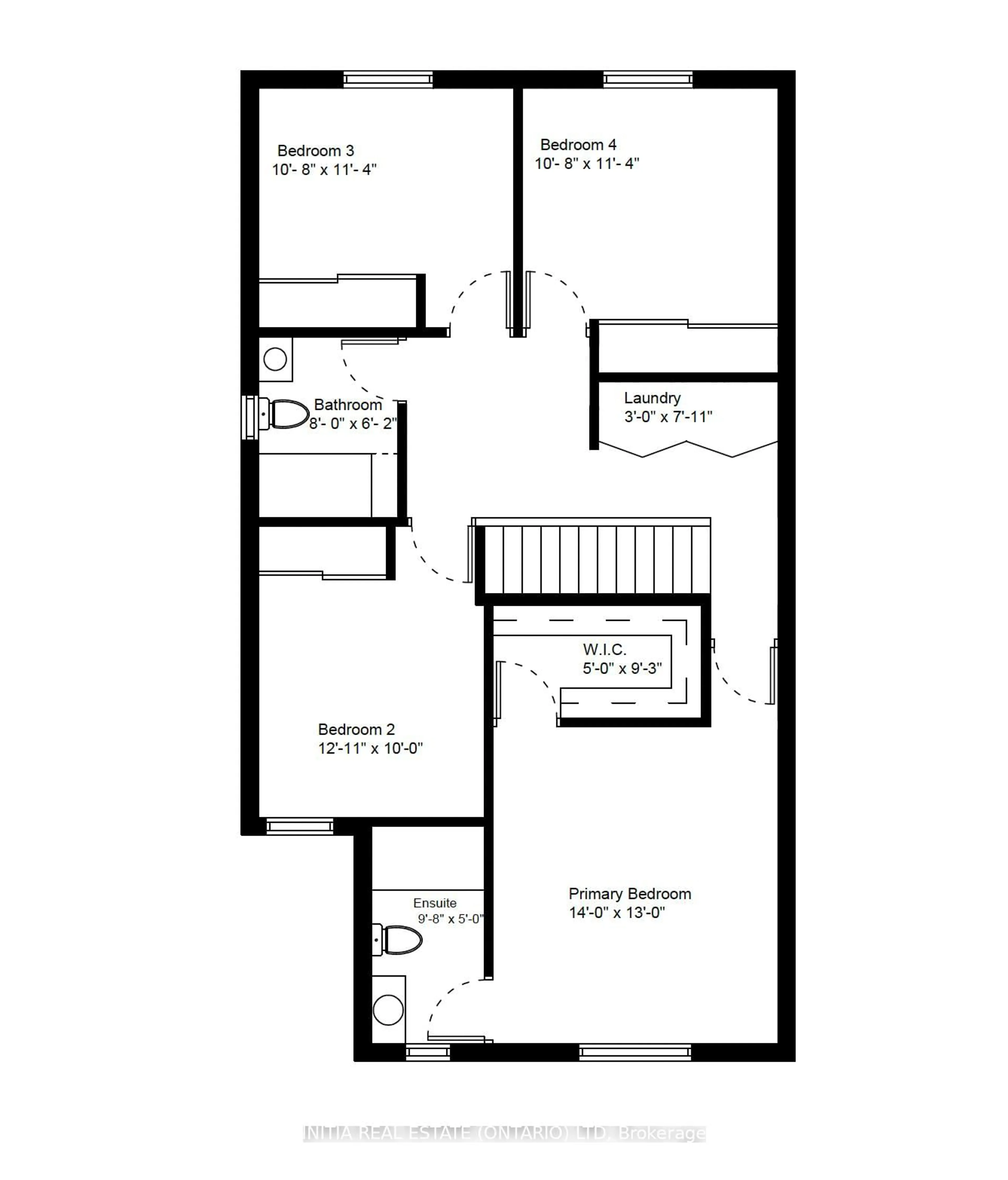 Floor plan for 1266 Honeywood Dr, London South Ontario N6M 1C1