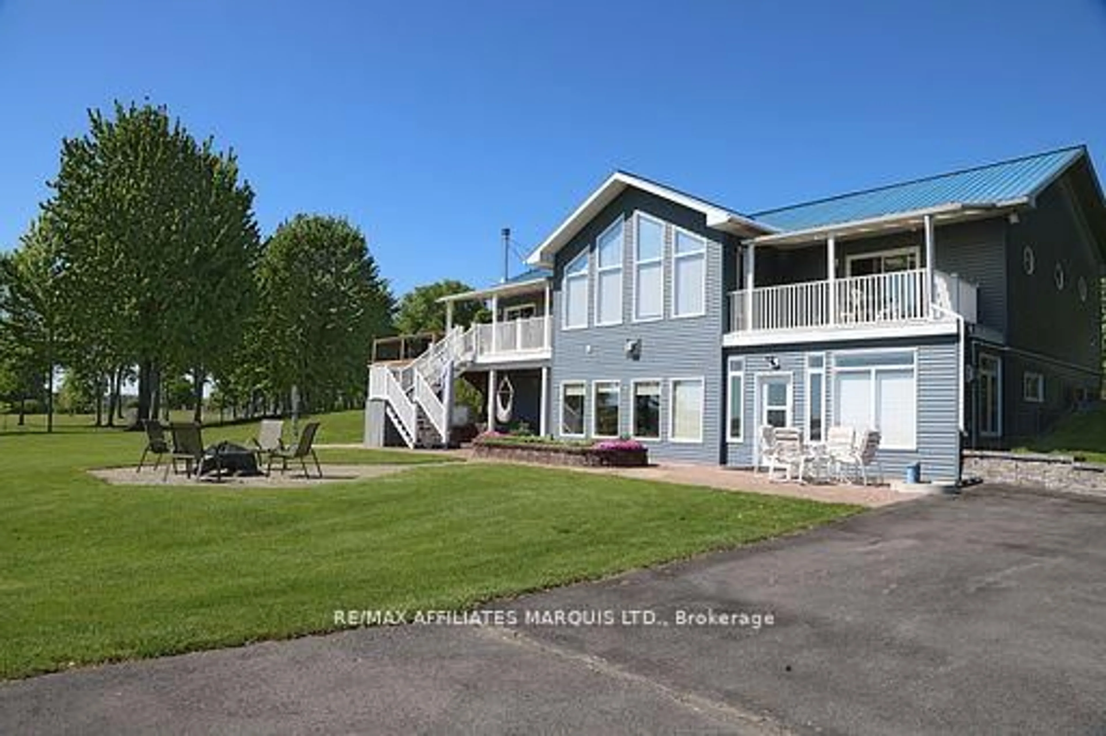 A pic from outside/outdoor area/front of a property/back of a property/a pic from drone, building for 11030 Dr Miller Dr, South Dundas Ontario K0E 1K0