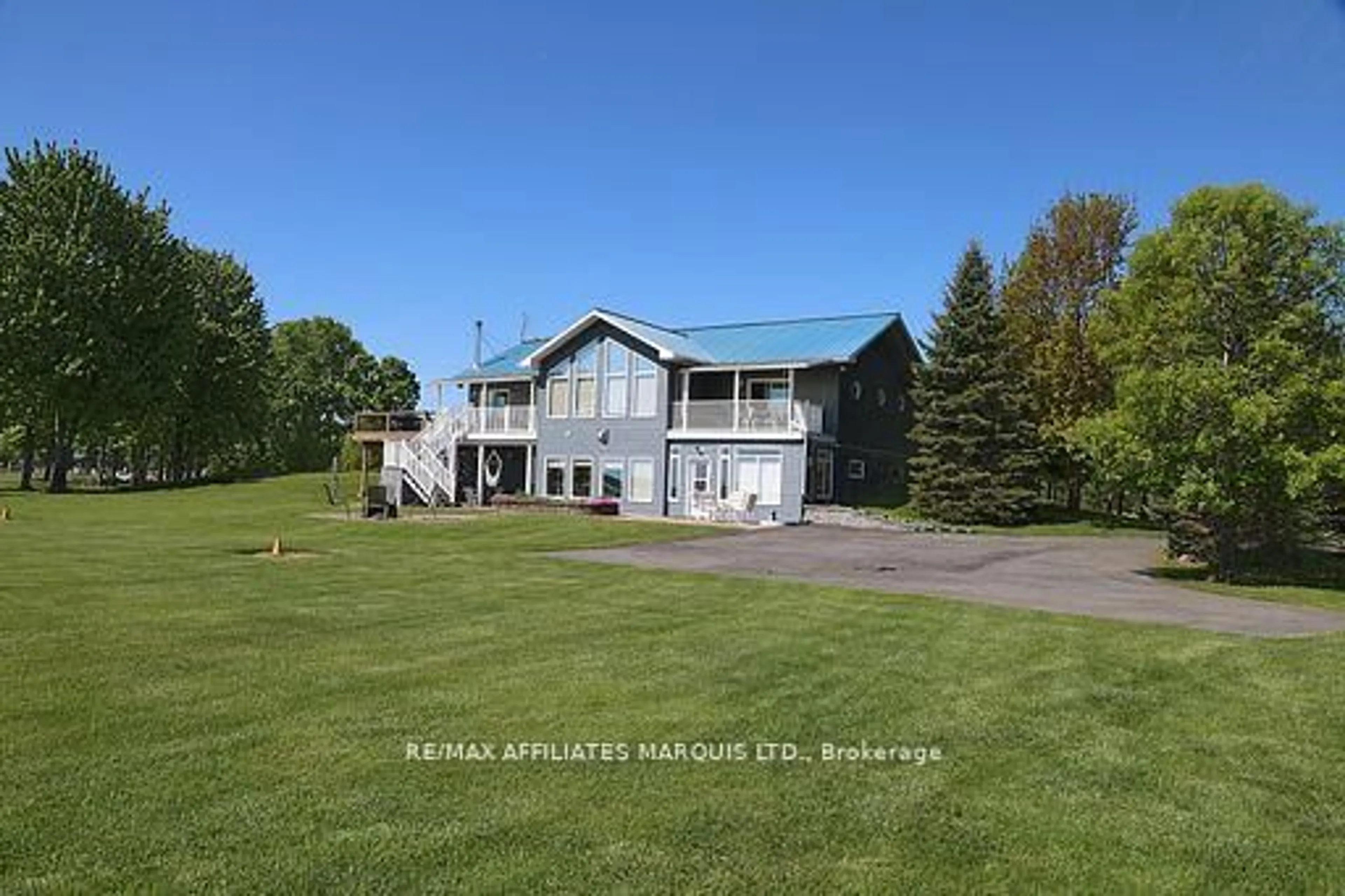 A pic from outside/outdoor area/front of a property/back of a property/a pic from drone, building for 11030 Dr Miller Dr, South Dundas Ontario K0E 1K0