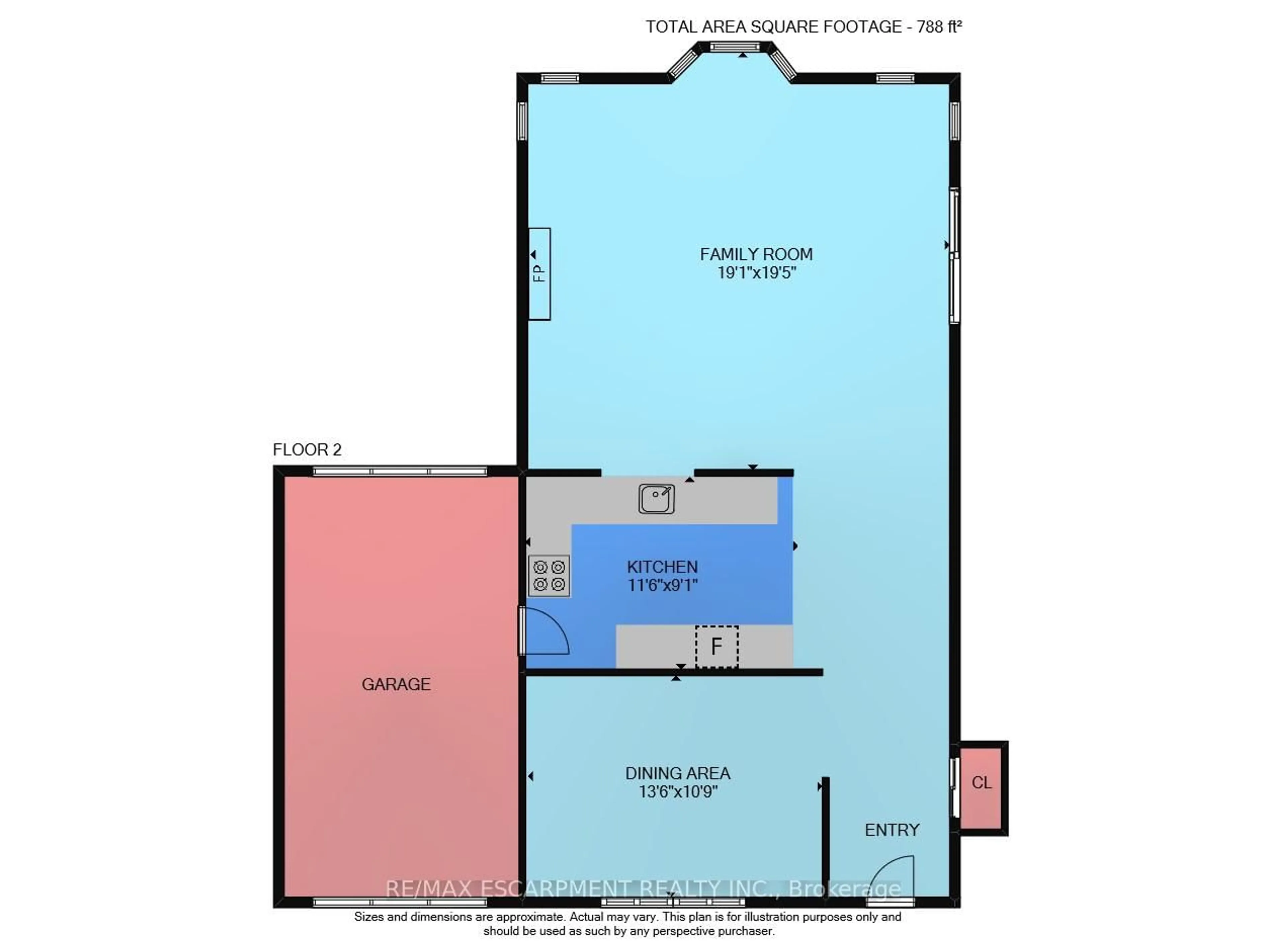 Floor plan for 11 Hunter Rd, Grimsby Ontario L3M 4A3