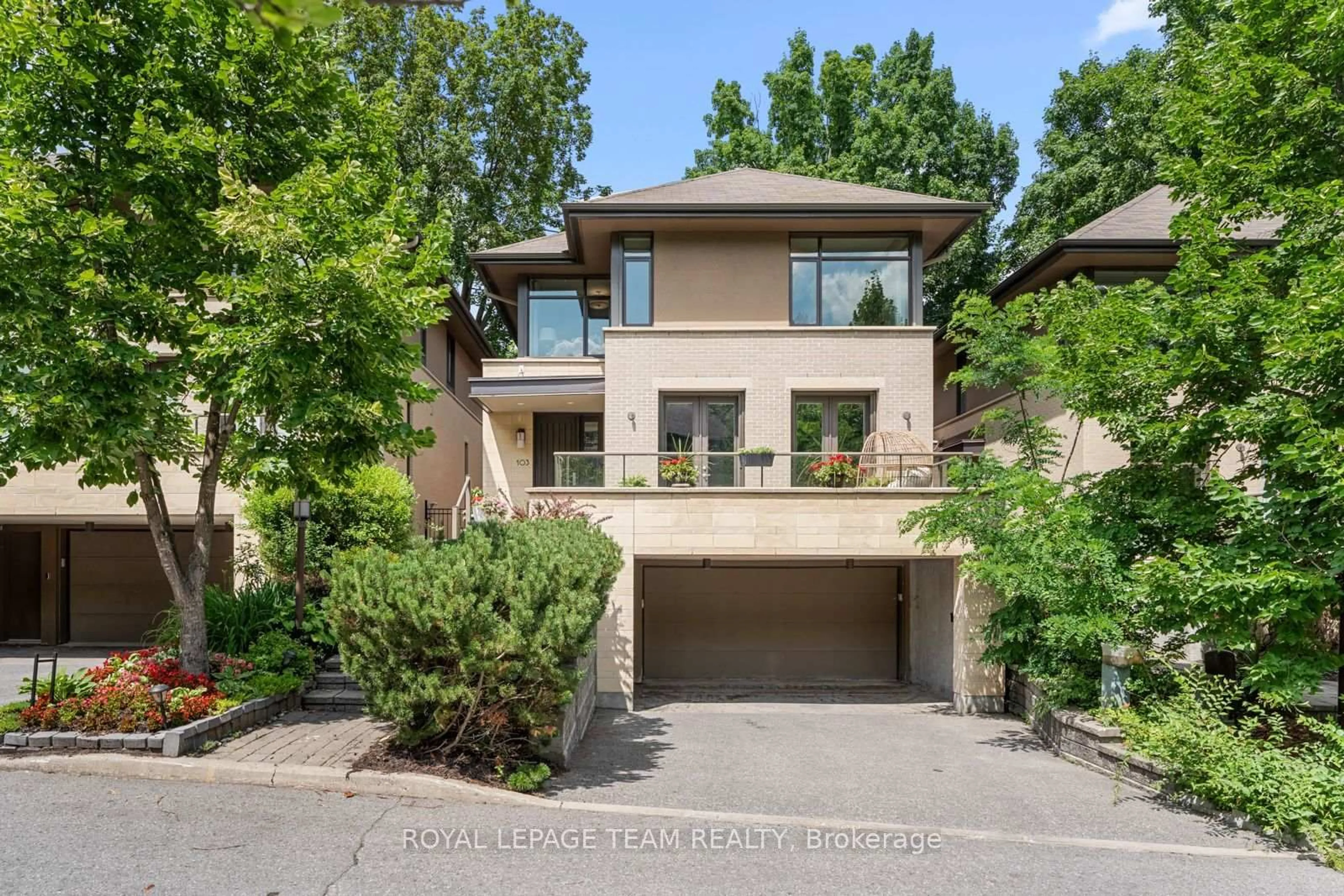 Home with brick exterior material, street for 103 Black Maple Private, Ottawa Ontario K1M 0J3