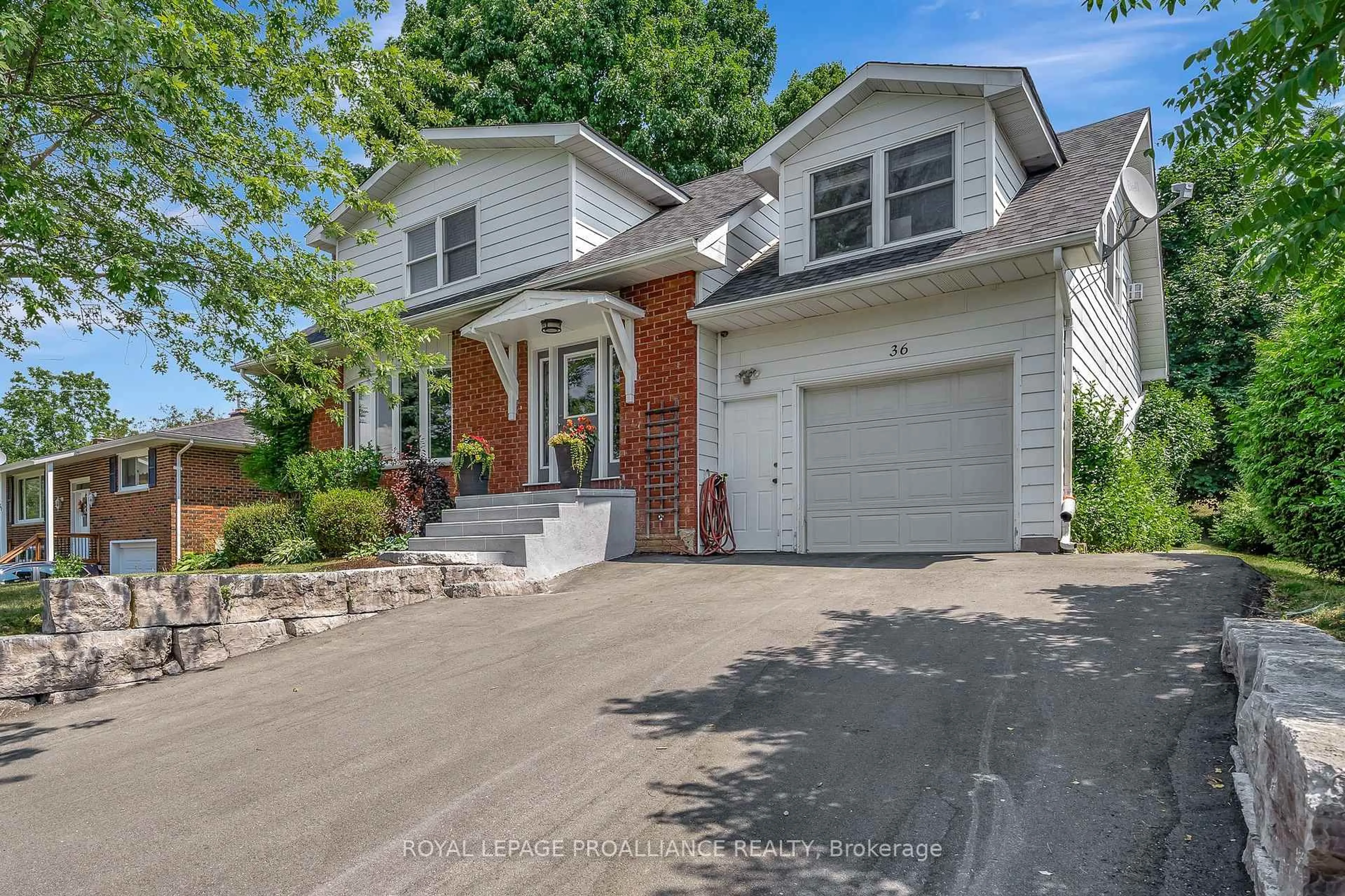 Home with brick exterior material, street for 36 Burnham Ave, Cramahe Ontario K0K 1S0