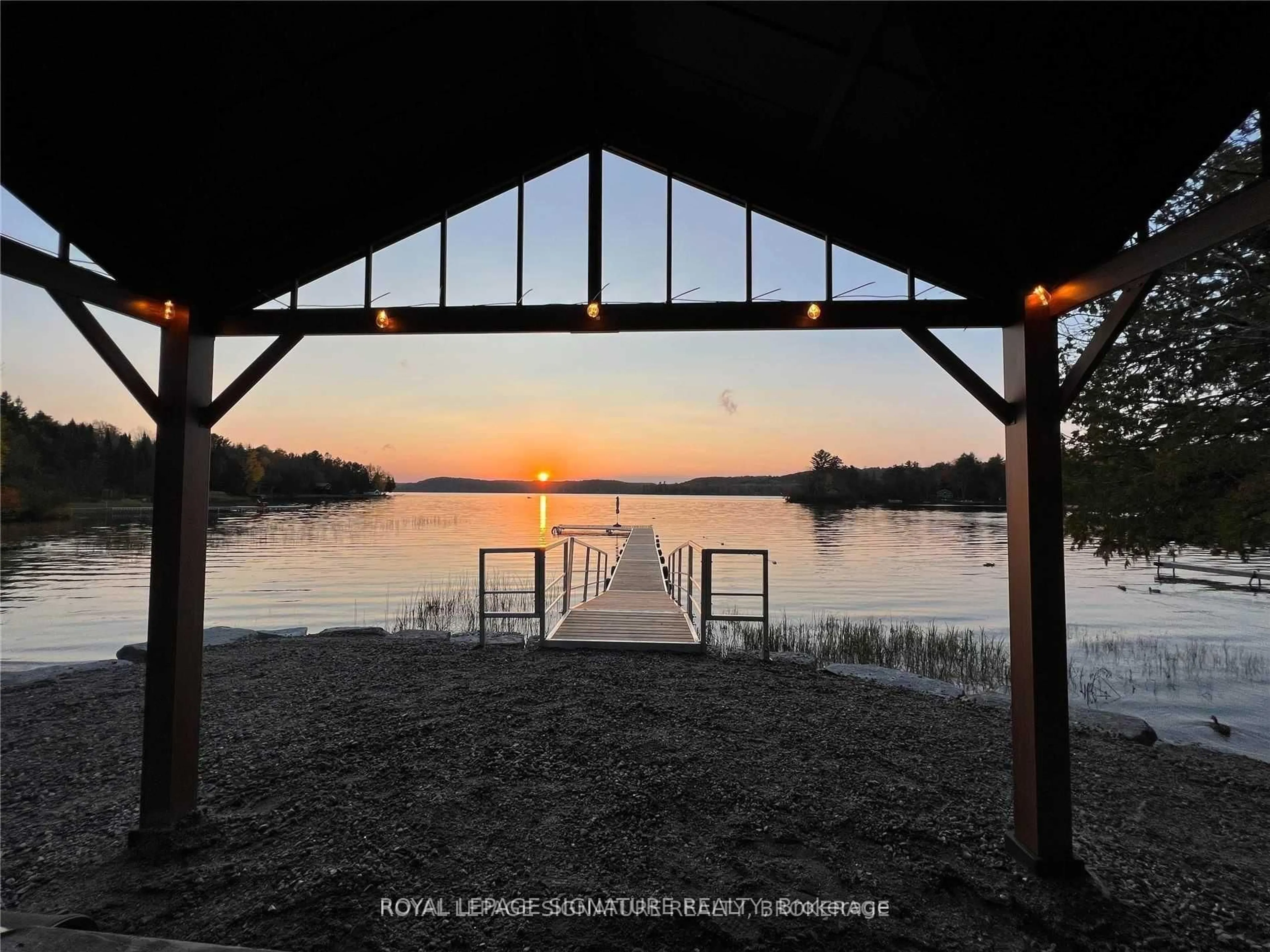 Patio, water/lake/river/ocean view for 1051 Norley Dr, Algonquin Highlands Ontario K0M 1J1