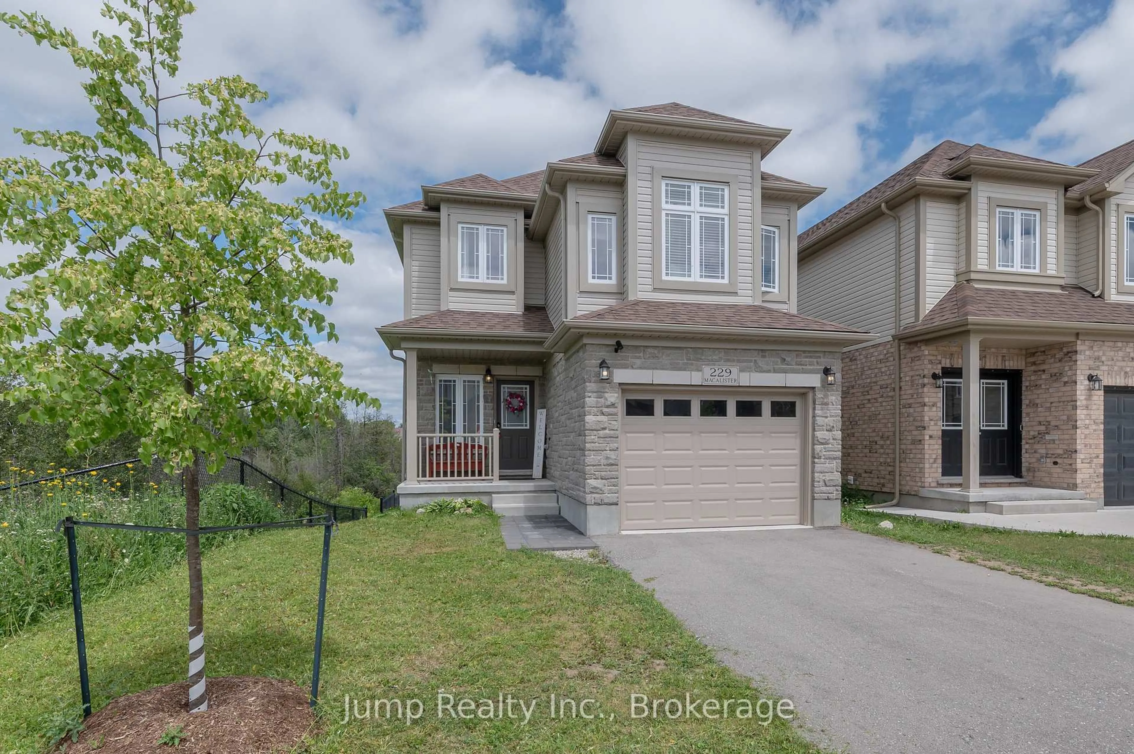 Home with brick exterior material, street for 229 Macalister Blvd, Guelph Ontario N1G 0G8