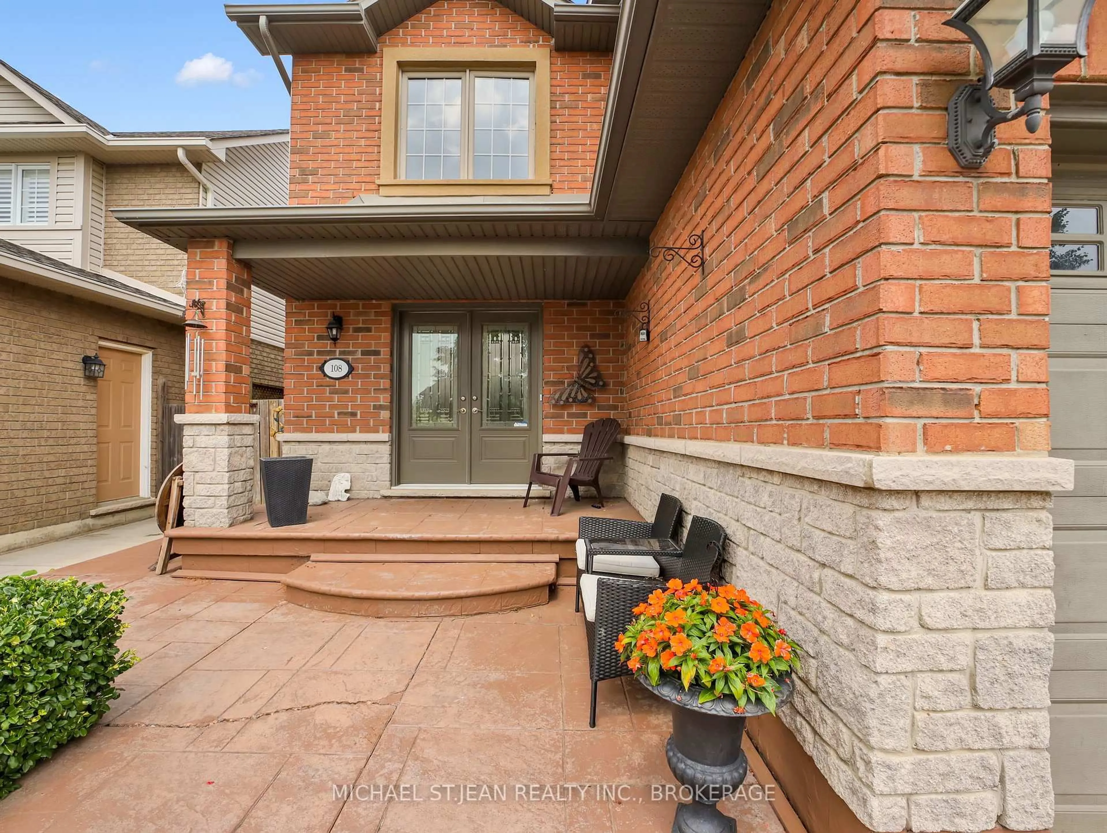 Home with brick exterior material, street for 108 Provident Way, Hamilton Ontario L0R 1W0