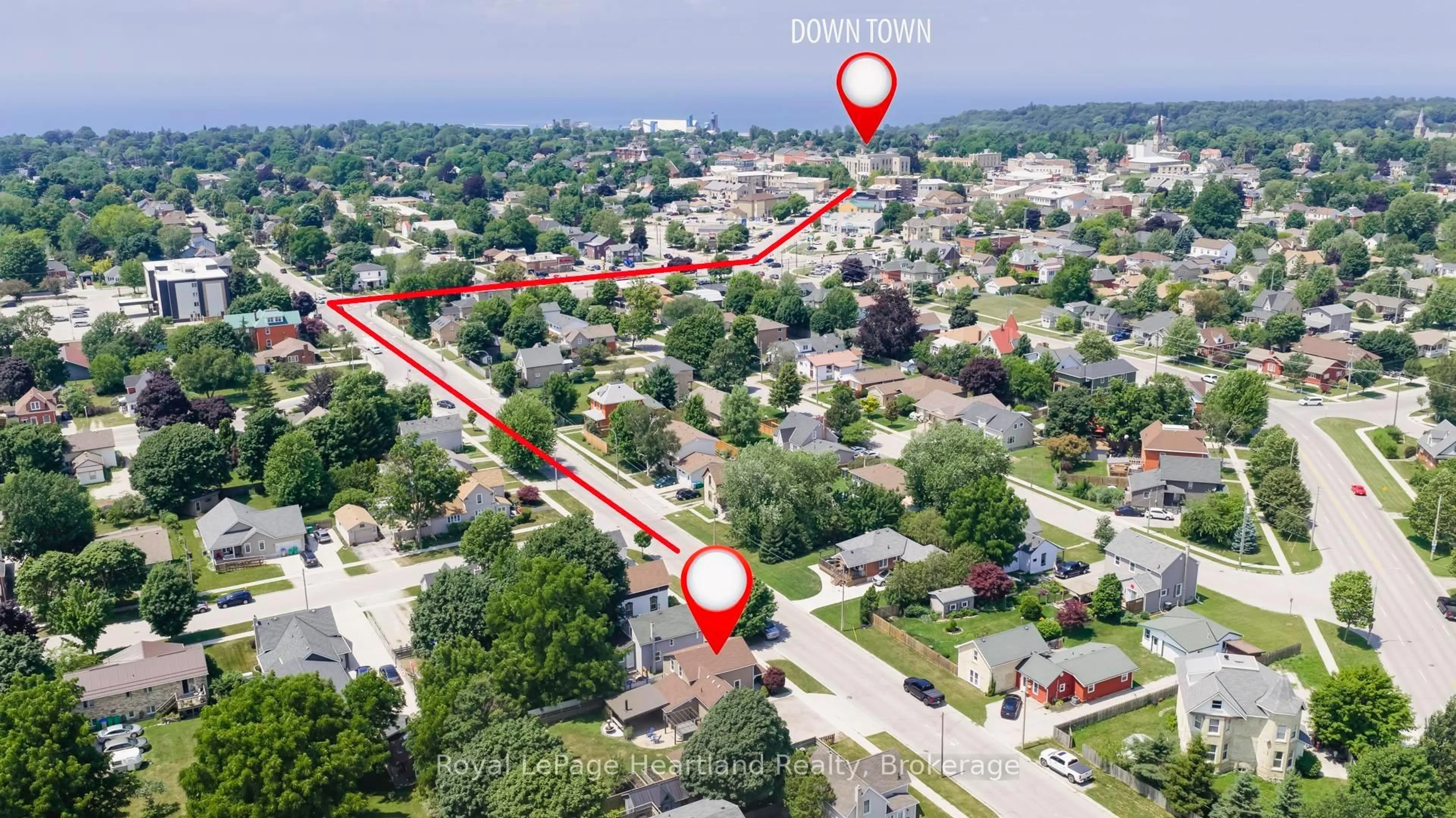 Picture of a map for 148 BRITANNIA Rd, Goderich Ontario N7A 1H8