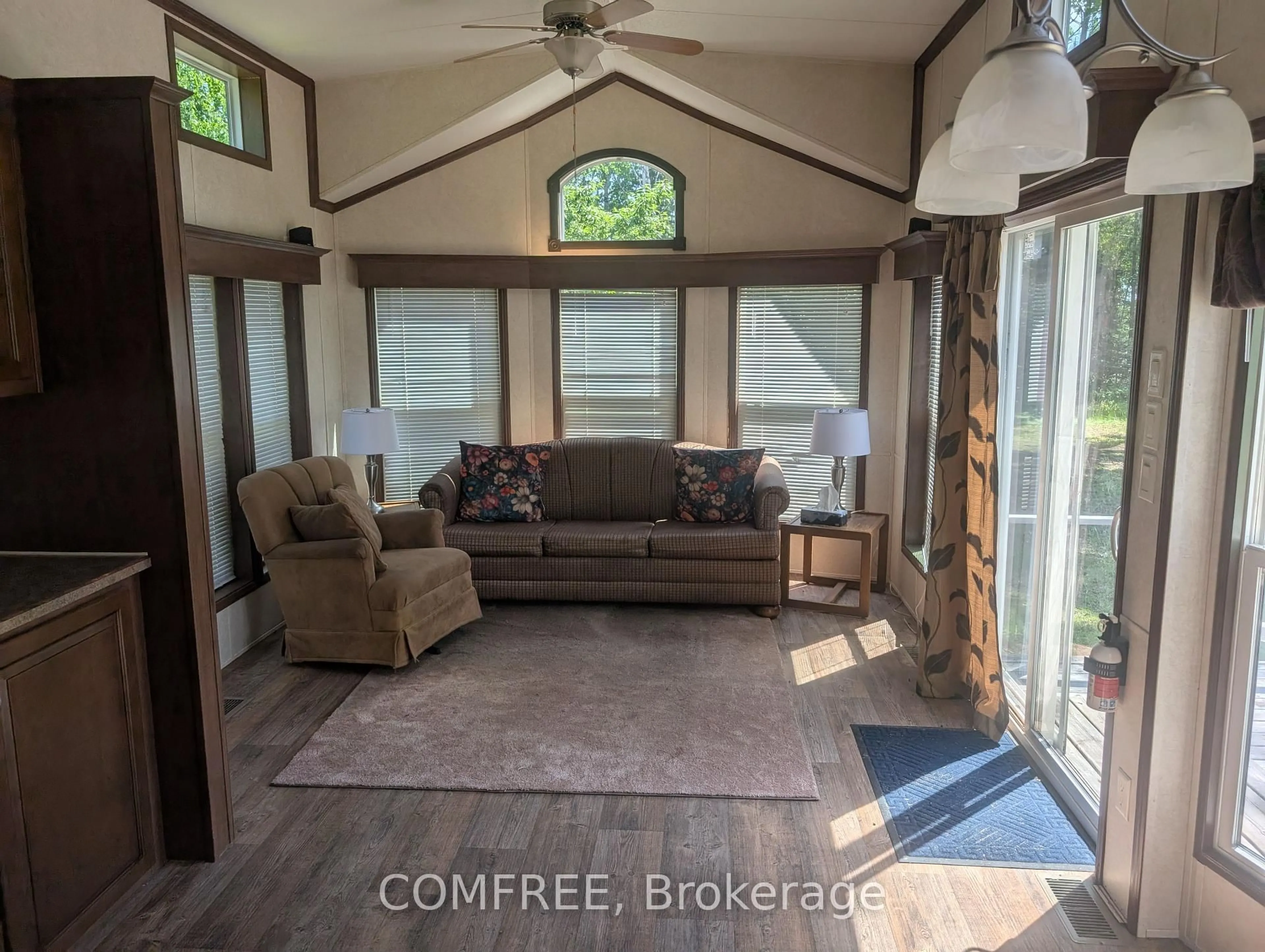 Living room with furniture, unknown for 38 Boulter Lake Rd, Maynooth Ontario K0L 2K0
