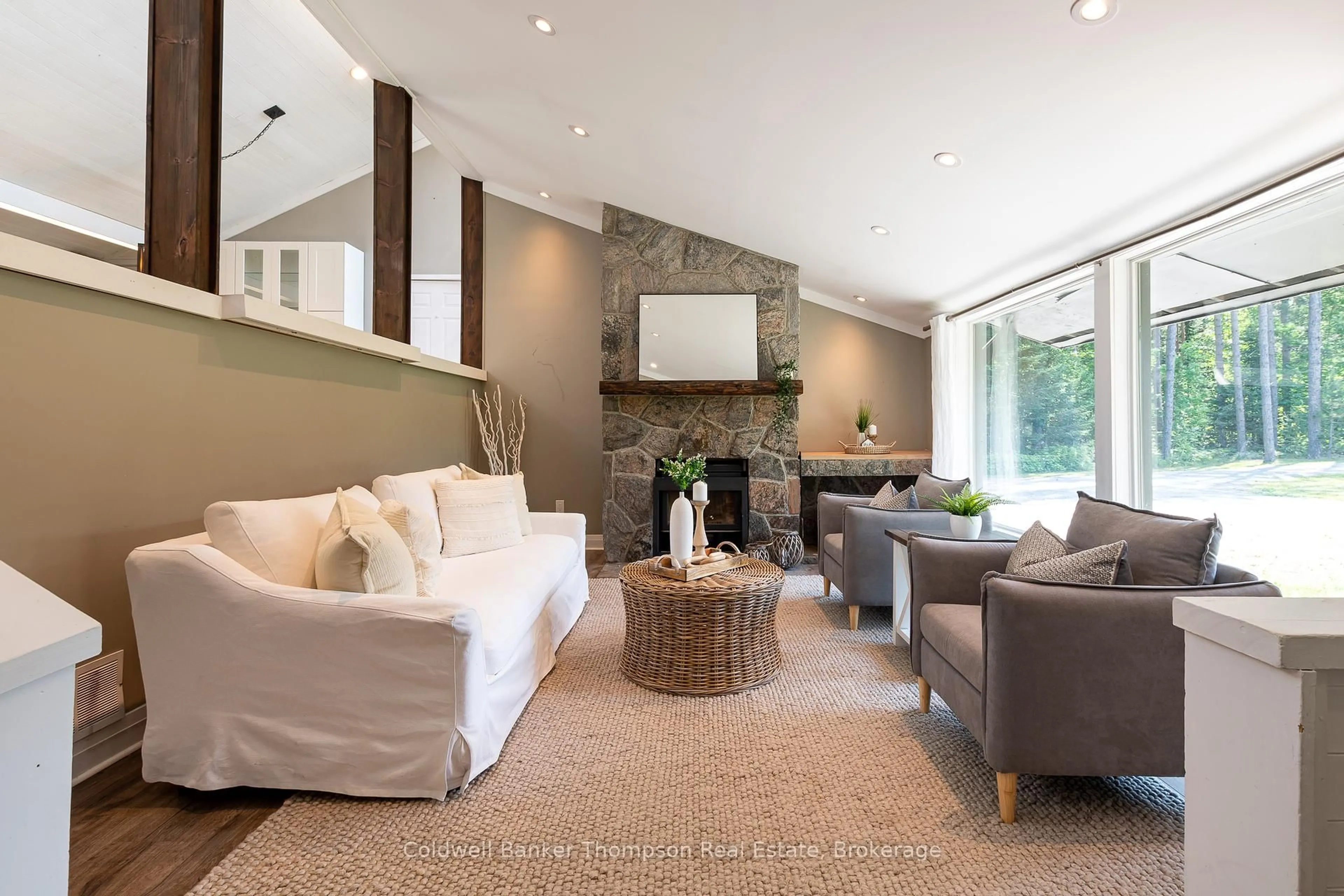 Living room with furniture, unknown for 1049 Lawrence Pit Rd, Muskoka Lakes Ontario P0B 1M0