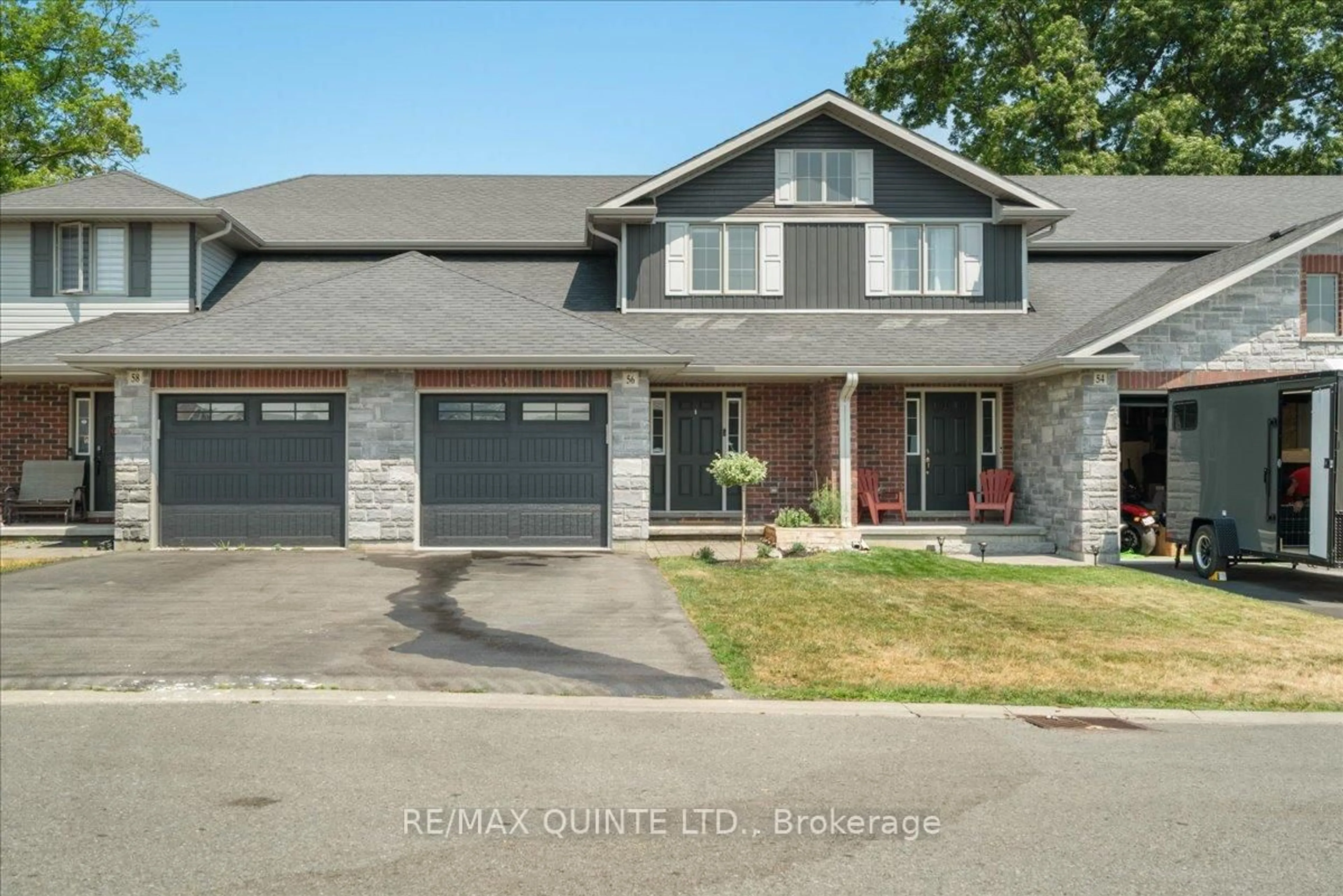 Home with brick exterior material, street for 56 Cortland Cres, Quinte West Ontario K8V 0E9