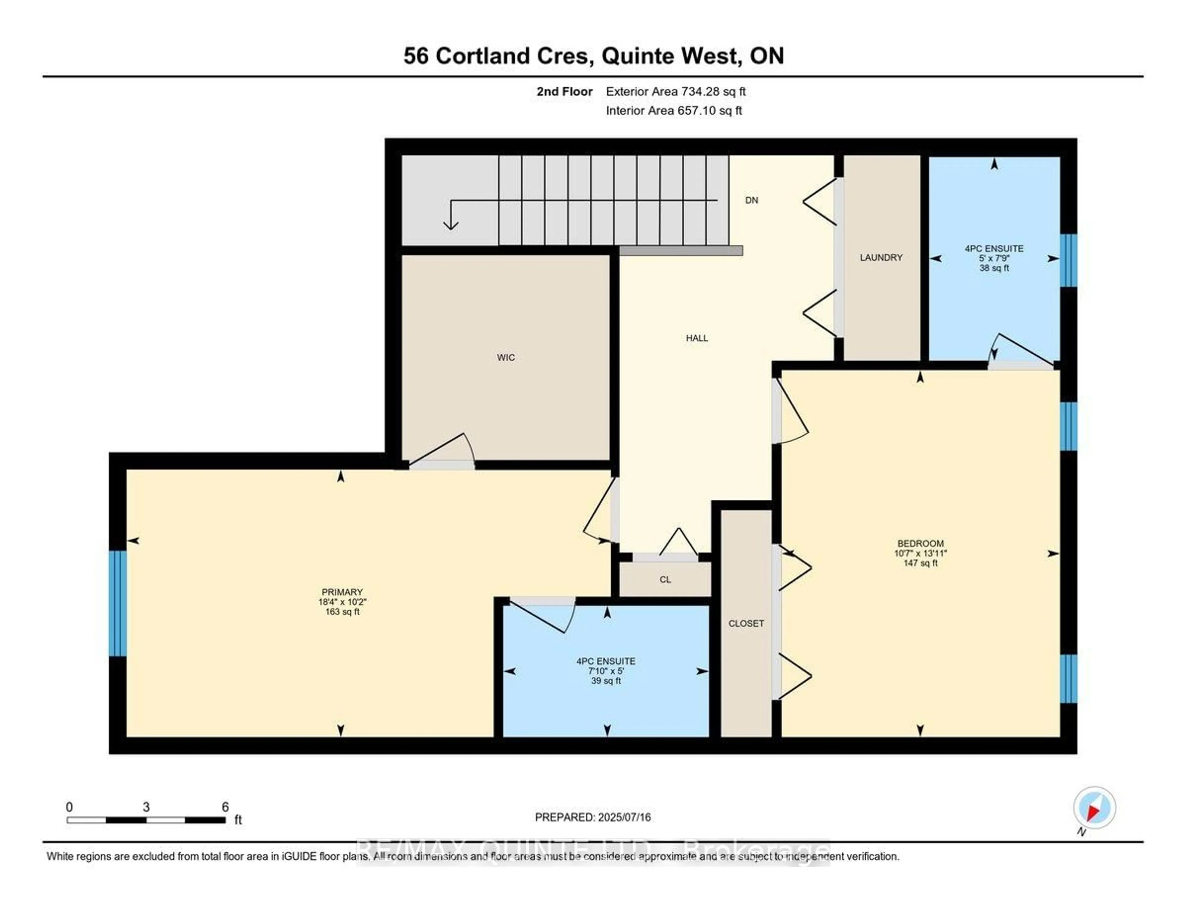 Floor plan for 56 Cortland Cres, Quinte West Ontario K8V 0E9