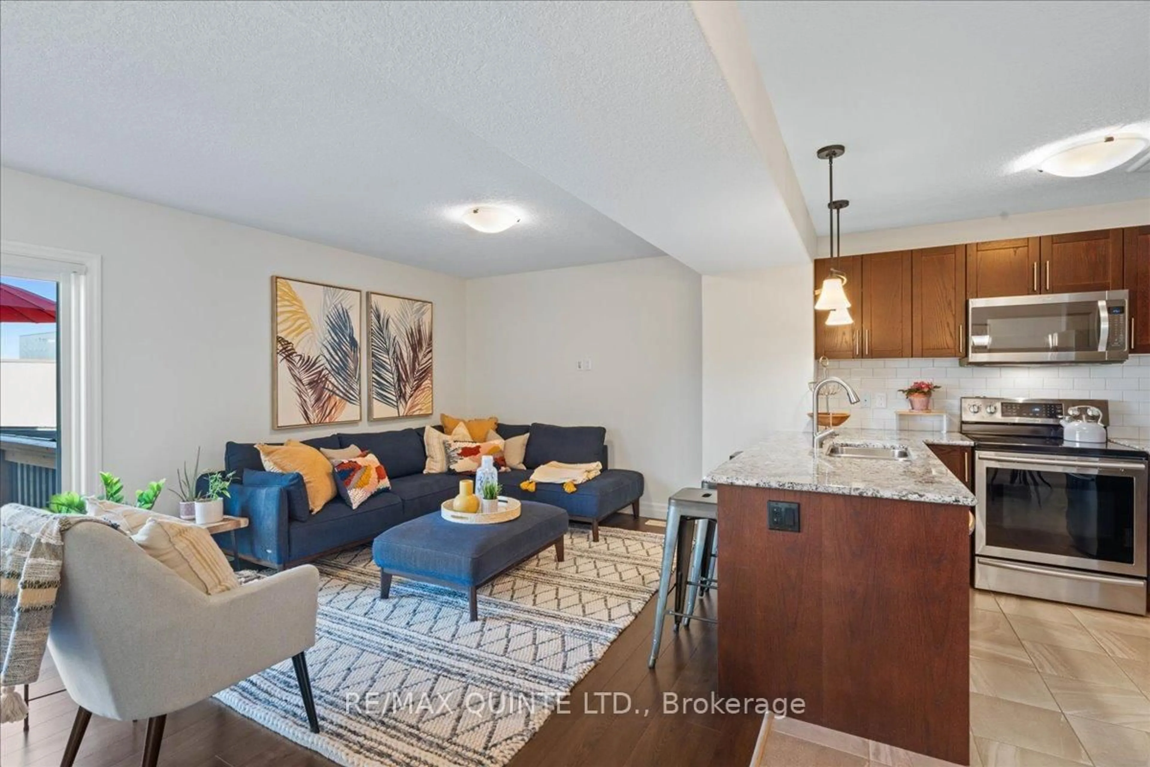 Living room with furniture, unknown for 56 Cortland Cres, Quinte West Ontario K8V 0E9