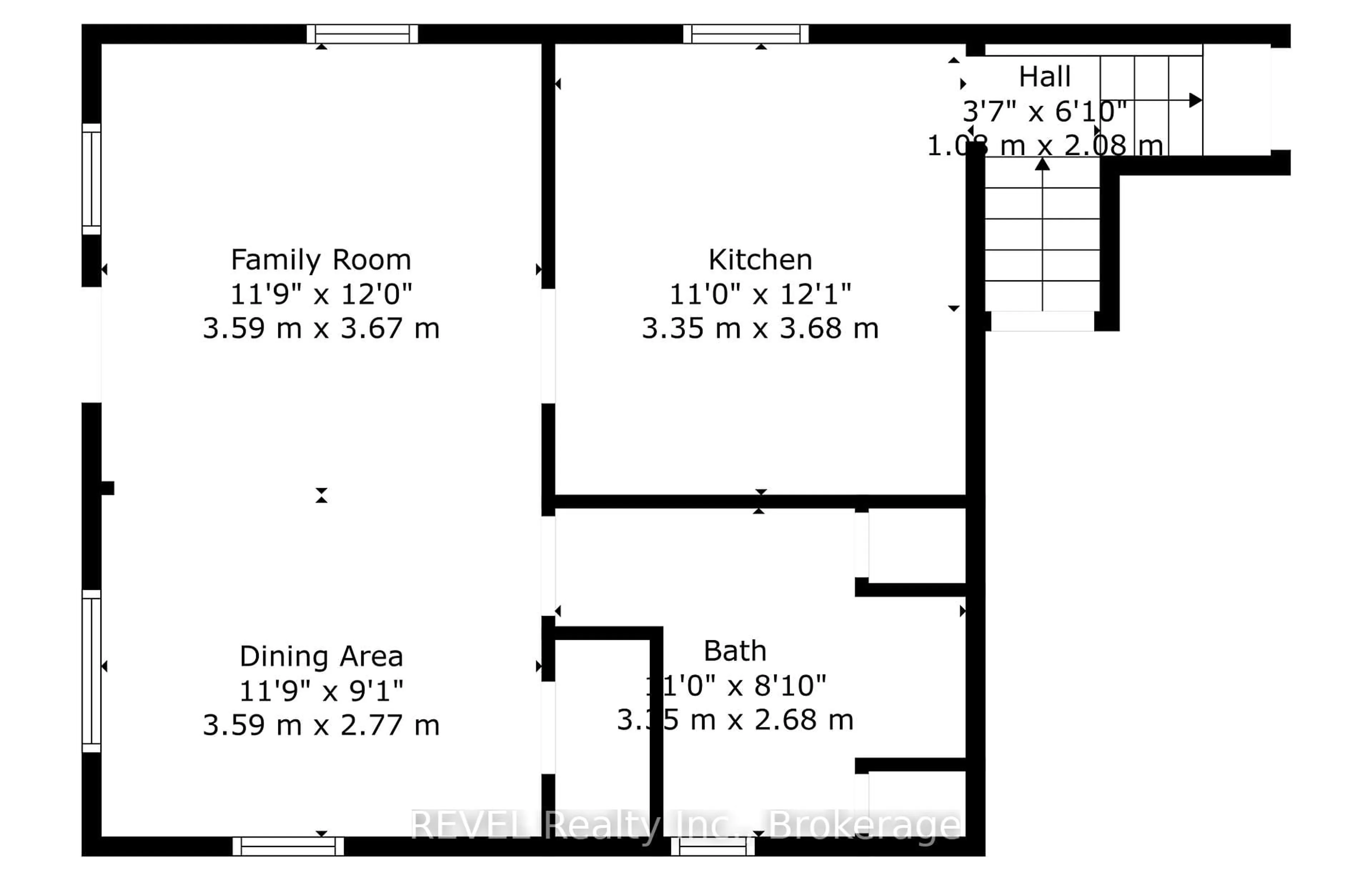 Floor plan for 1032 Elm St, Port Colborne Ontario L3K 5C8