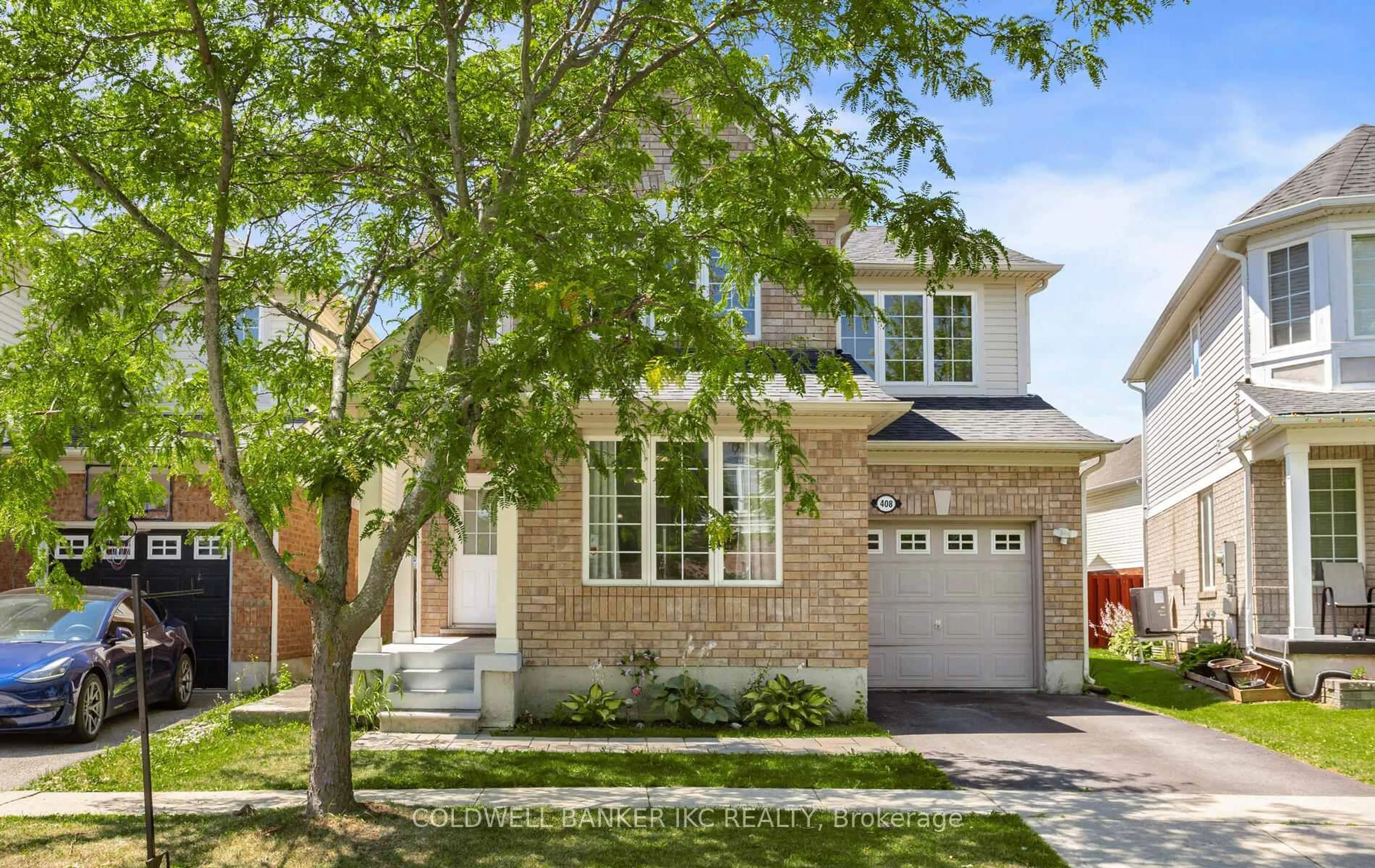 Home with brick exterior material, street for 408 Garth Massey Dr, Cambridge Ontario N1T 2K5