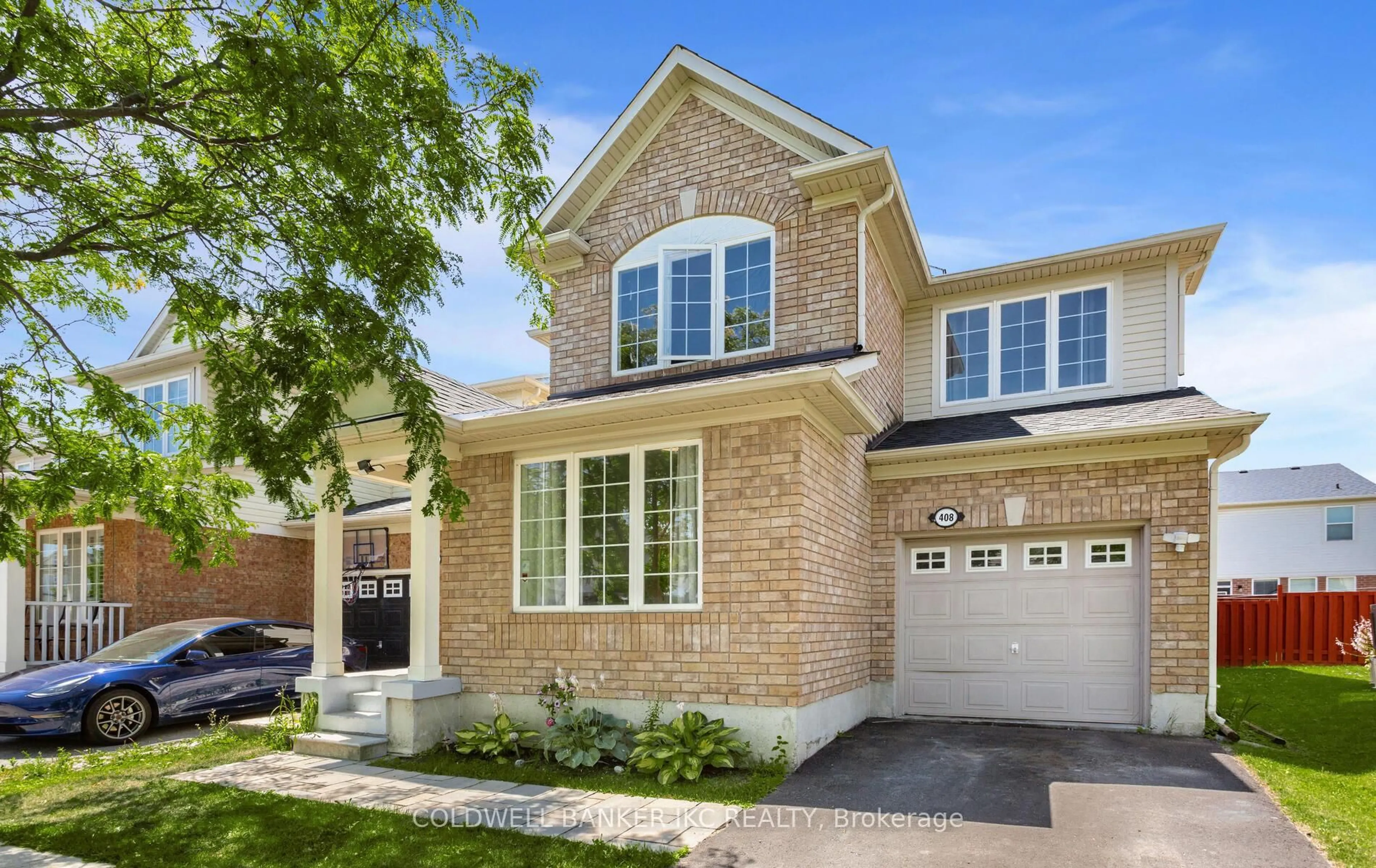 Home with brick exterior material, street for 408 Garth Massey Dr, Cambridge Ontario N1T 2K5