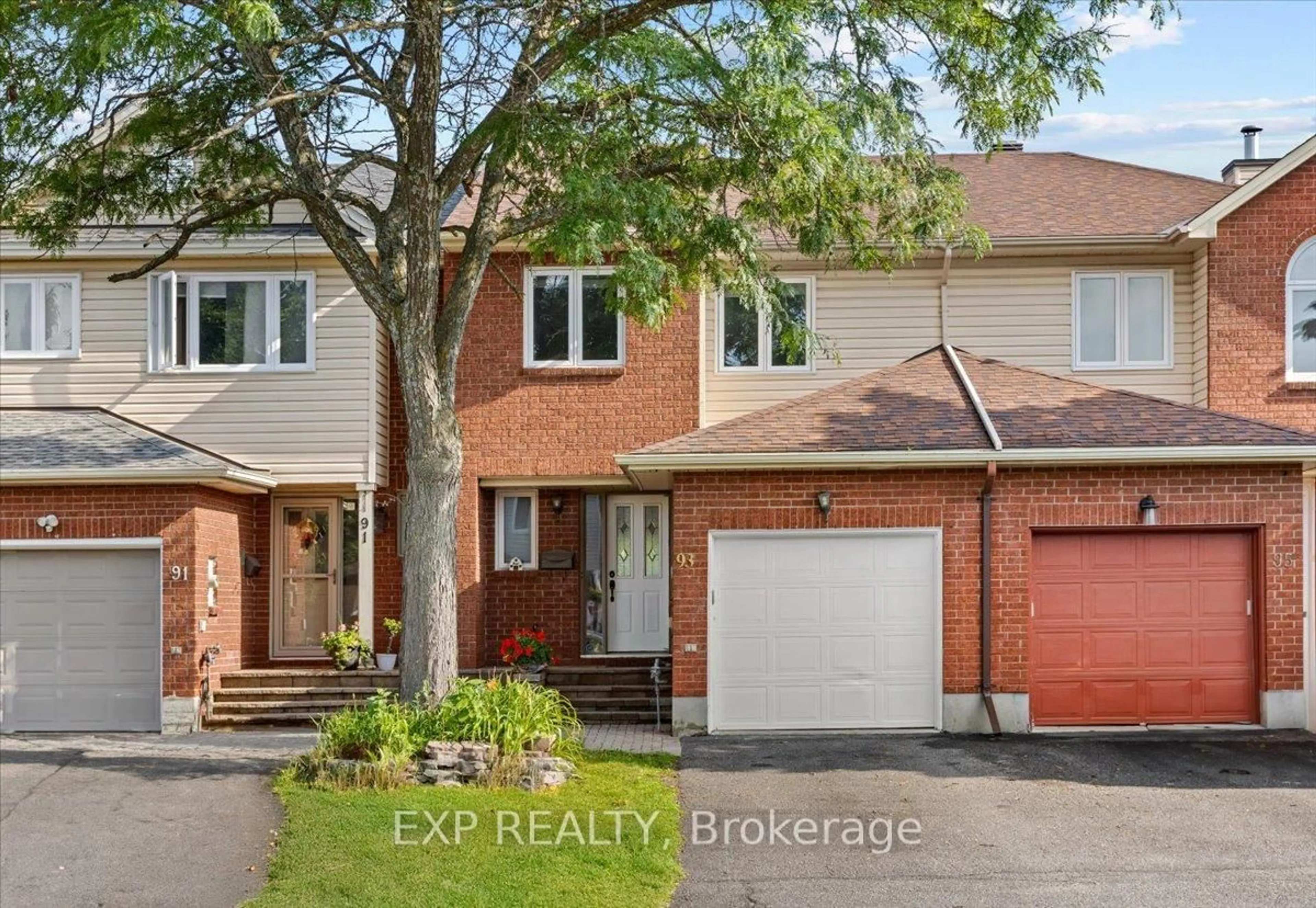 Home with brick exterior material, street for 93 Cedarock Dr, Ottawa Ontario K2M 2H5