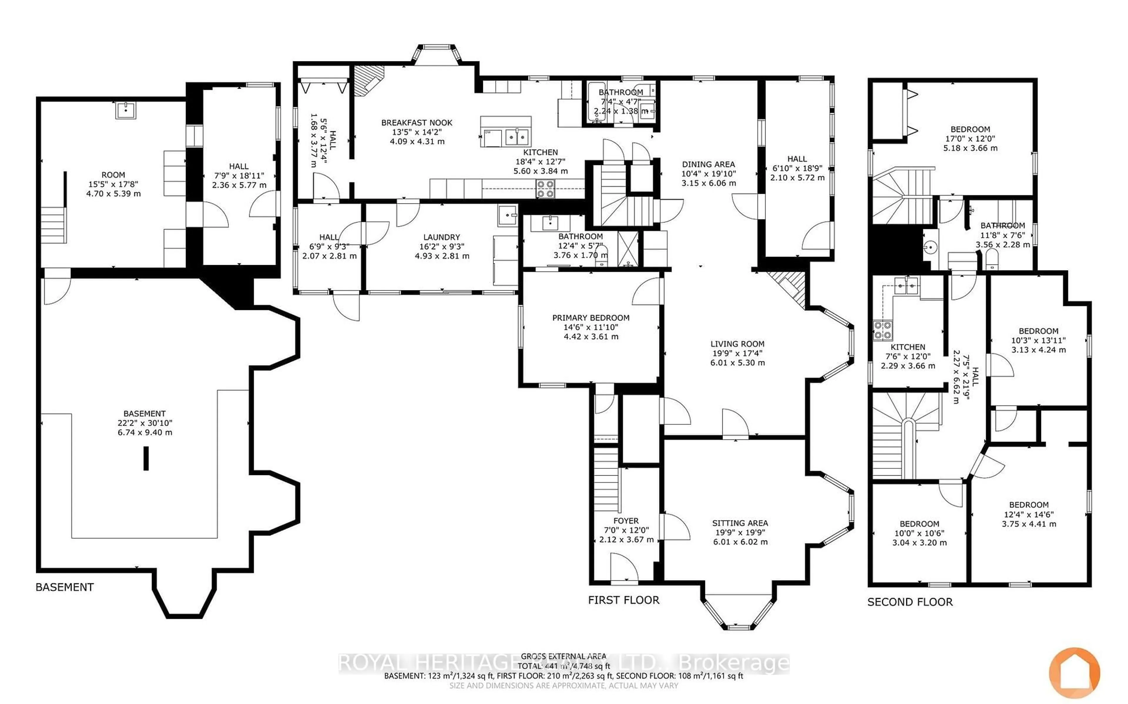 Floor plan for 33 Kingsley Ave, Brighton Ontario K0K 1H0