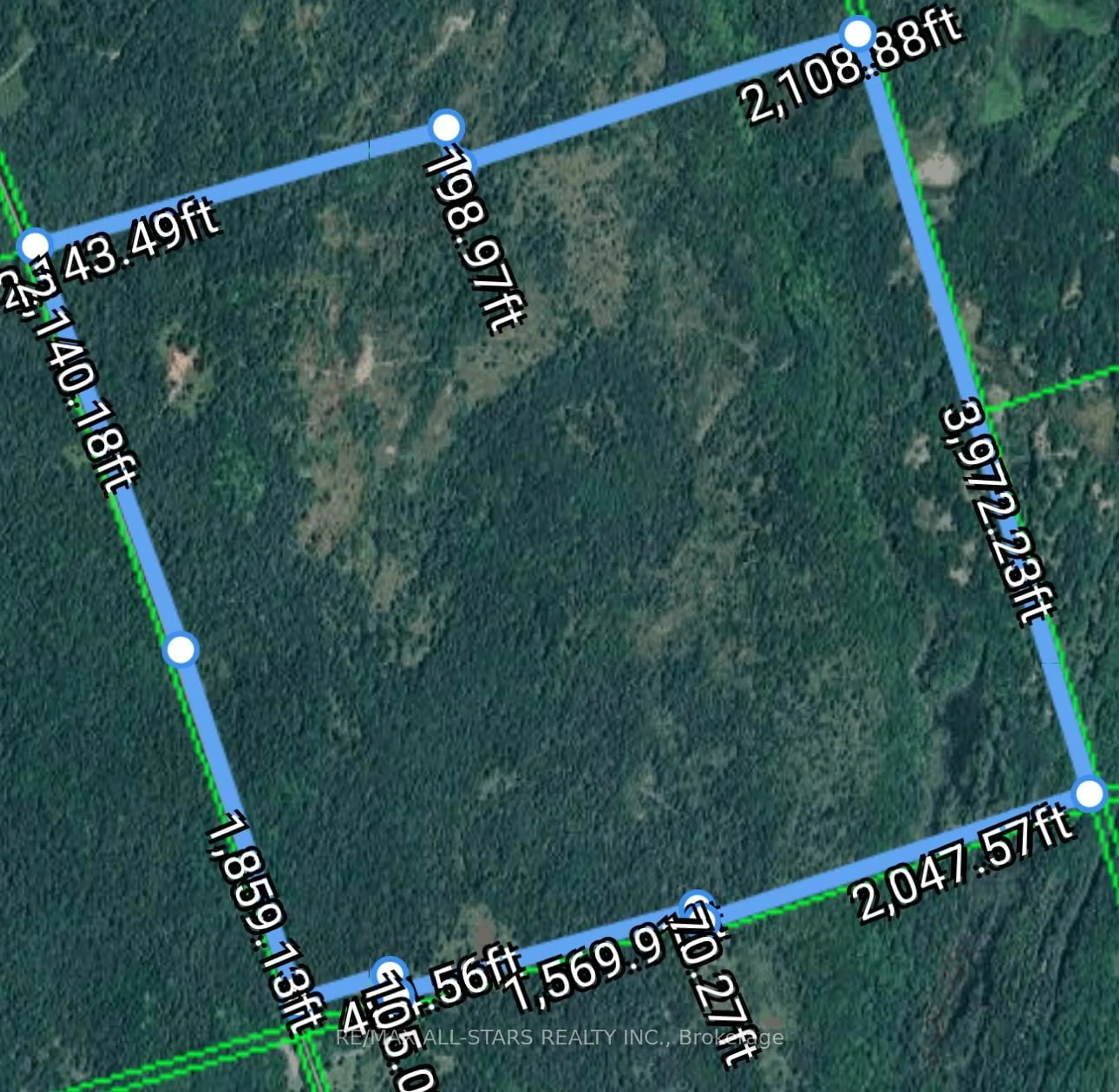 Picture of a map for 380 Ledge Rd, Trent Lakes Ontario K0M 1A0