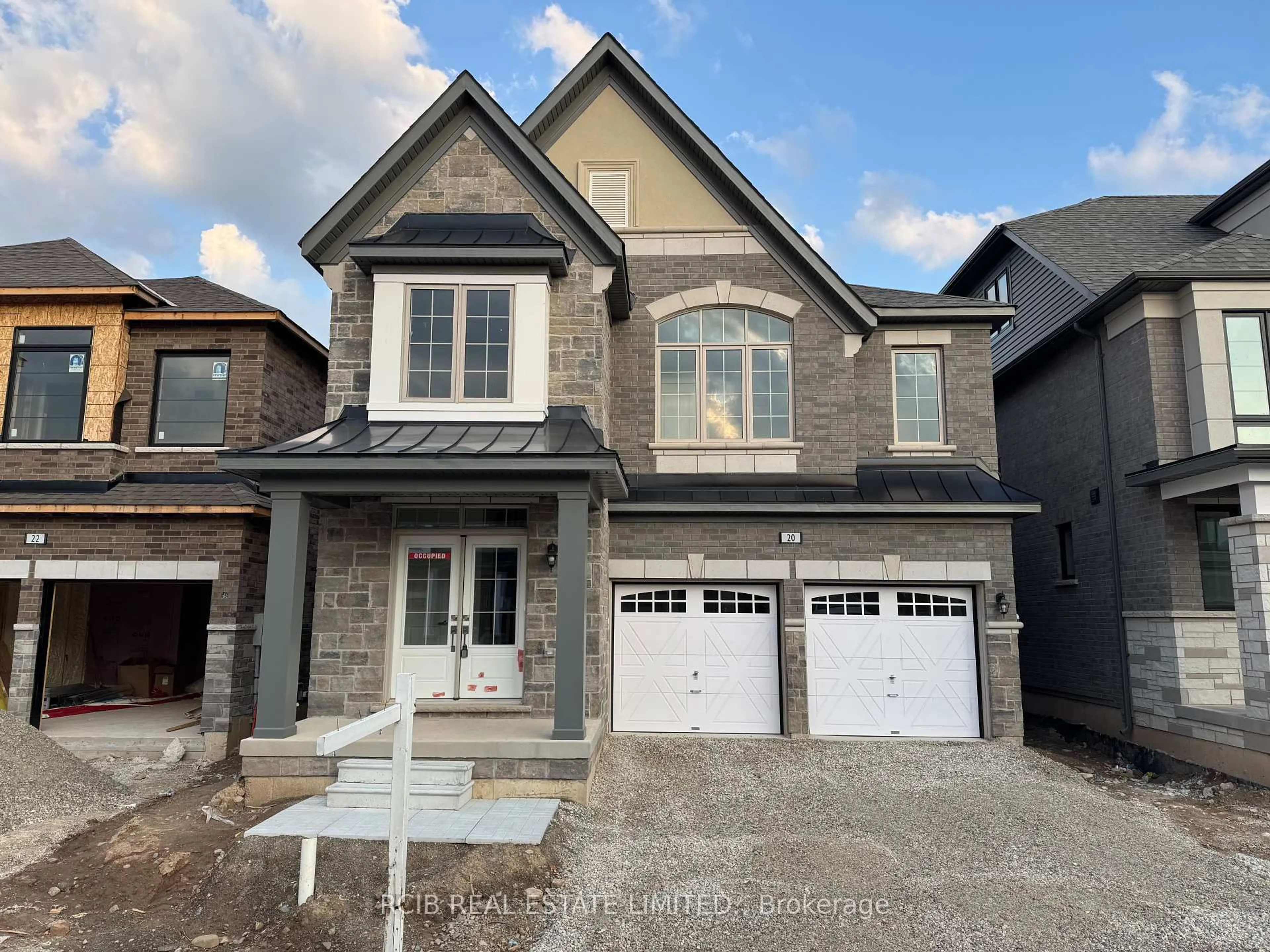 Home with brick exterior material, street for 20 Stanley Leitch Dr, Erin Ontario N0B 1T0