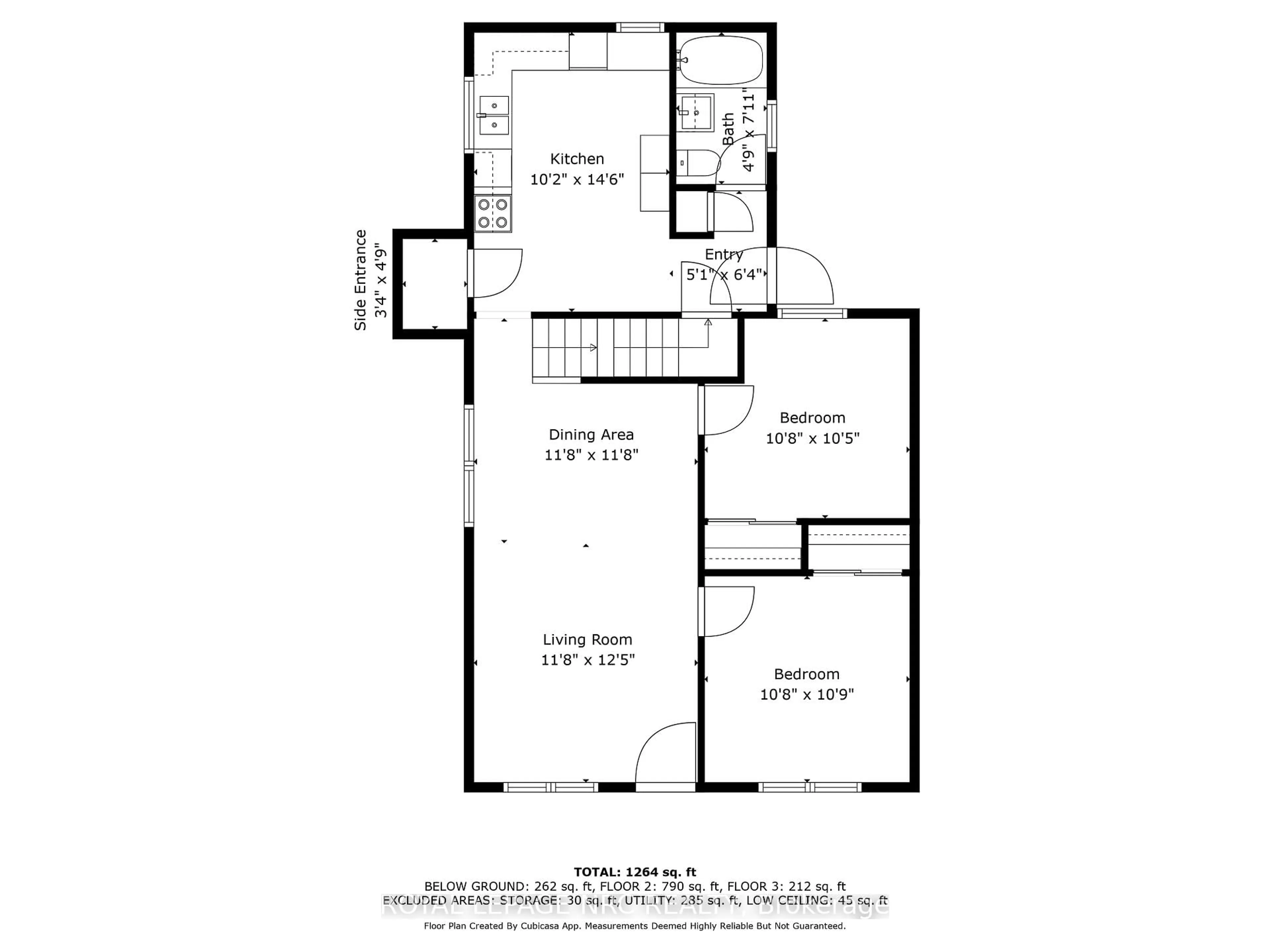 Floor plan for 20 Richmond St, Thorold Ontario L2V 3G4