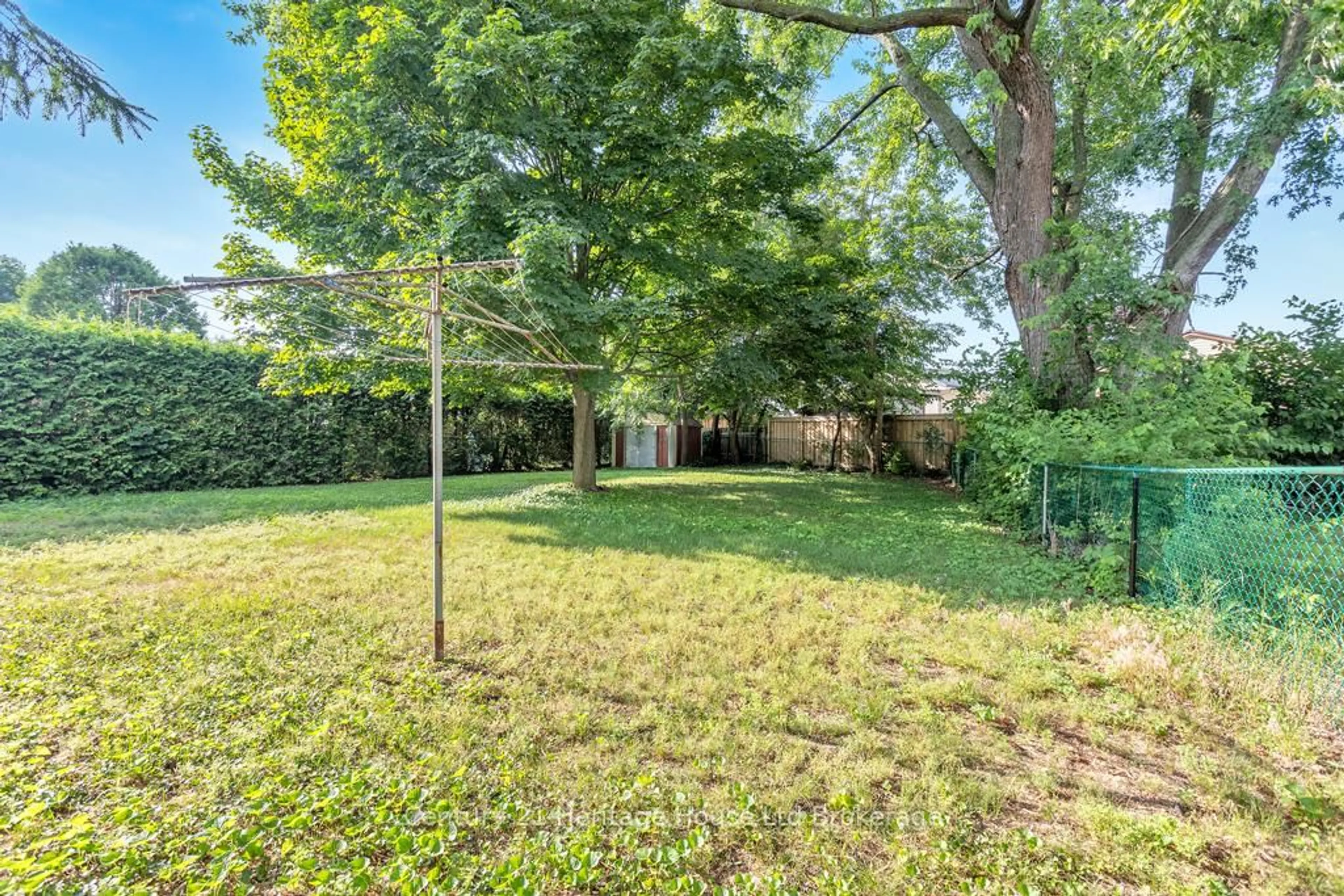Patio, forest/trees view for 16 Alba Ave, Tillsonburg Ontario N4G 4K1
