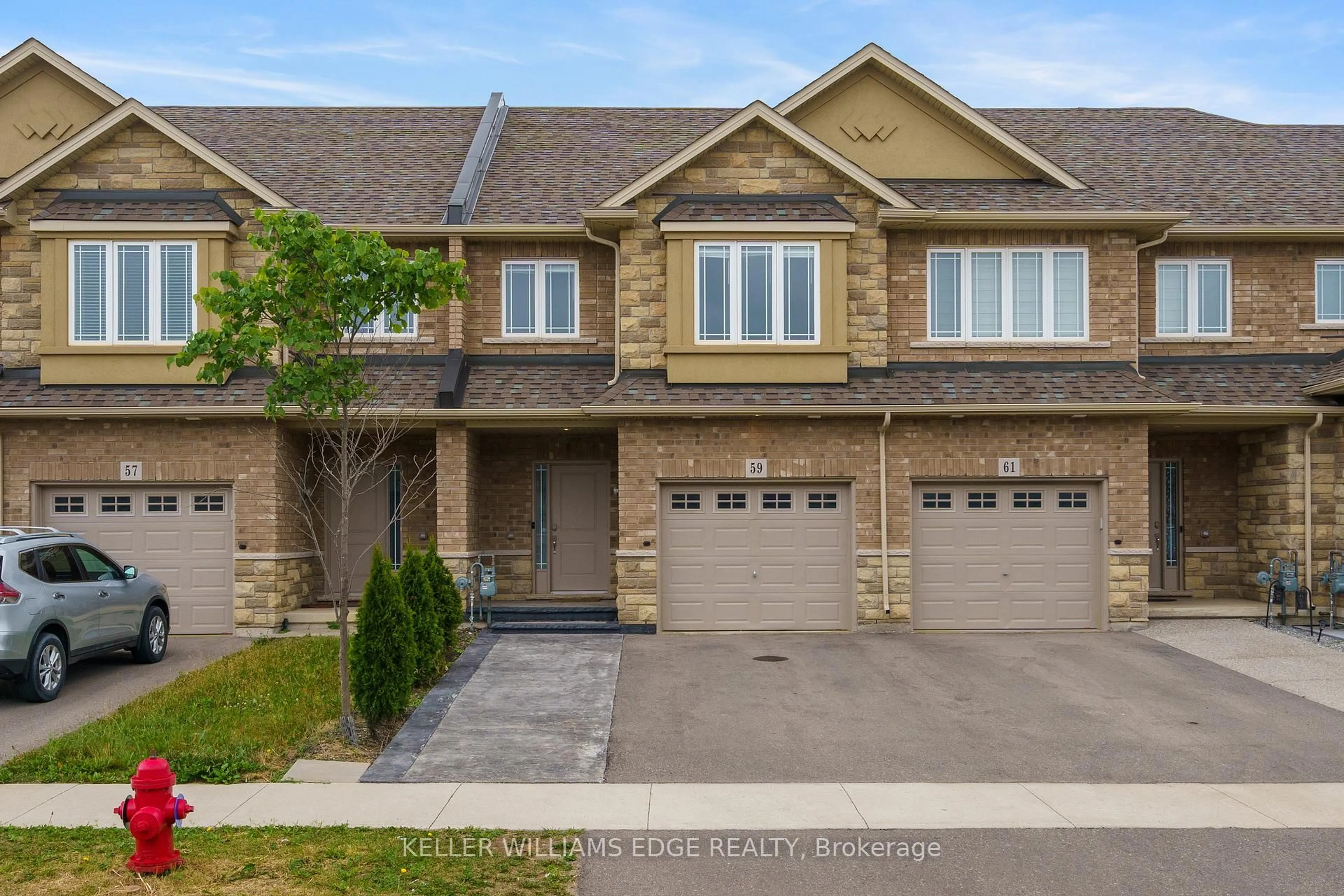Home with brick exterior material, street for 59 Rockledge Dr, Hamilton Ontario L0R 1P0