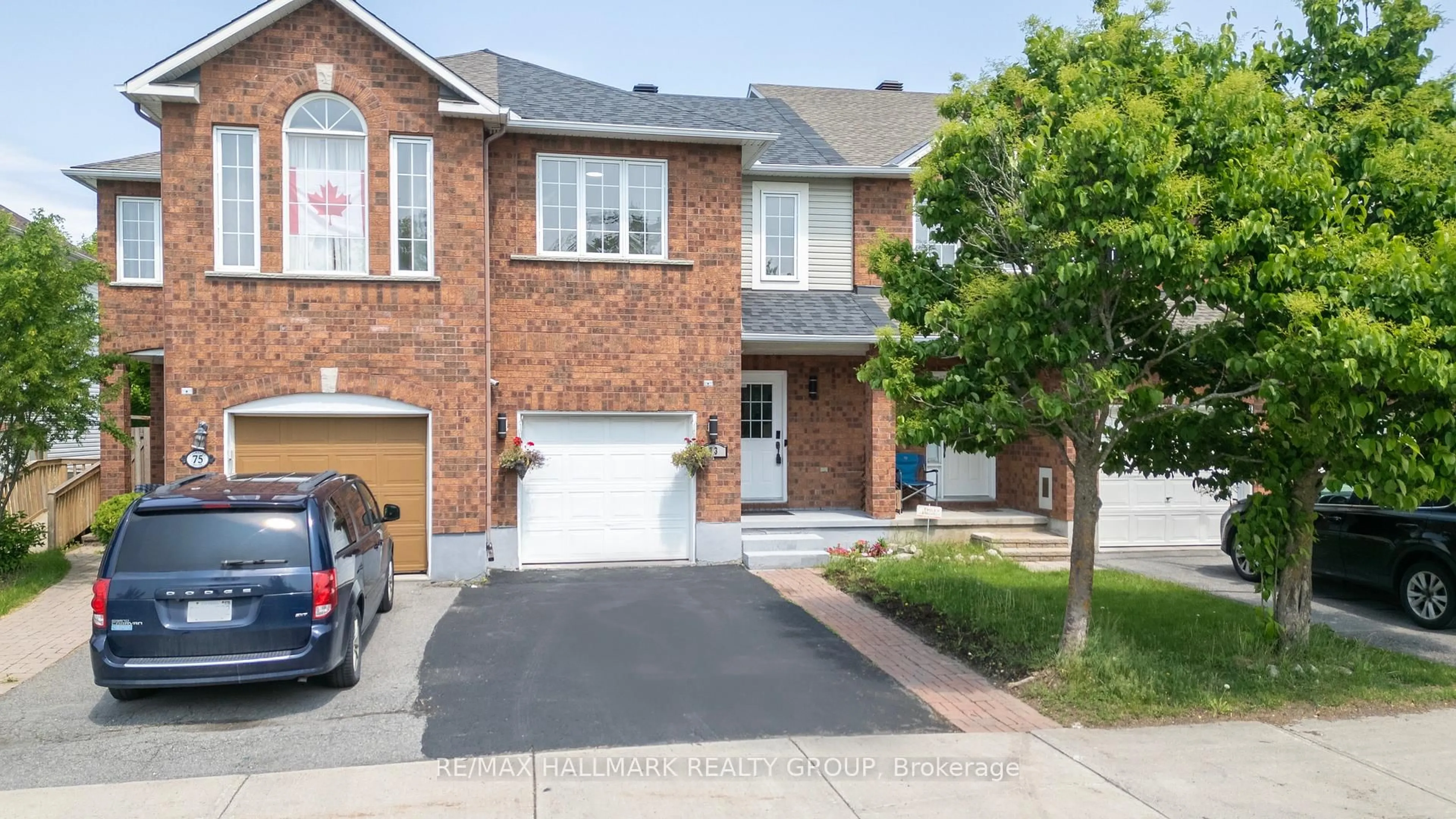 Home with brick exterior material, street for 73 Palmadeo Dr, Ottawa Ontario K2J 4Z3