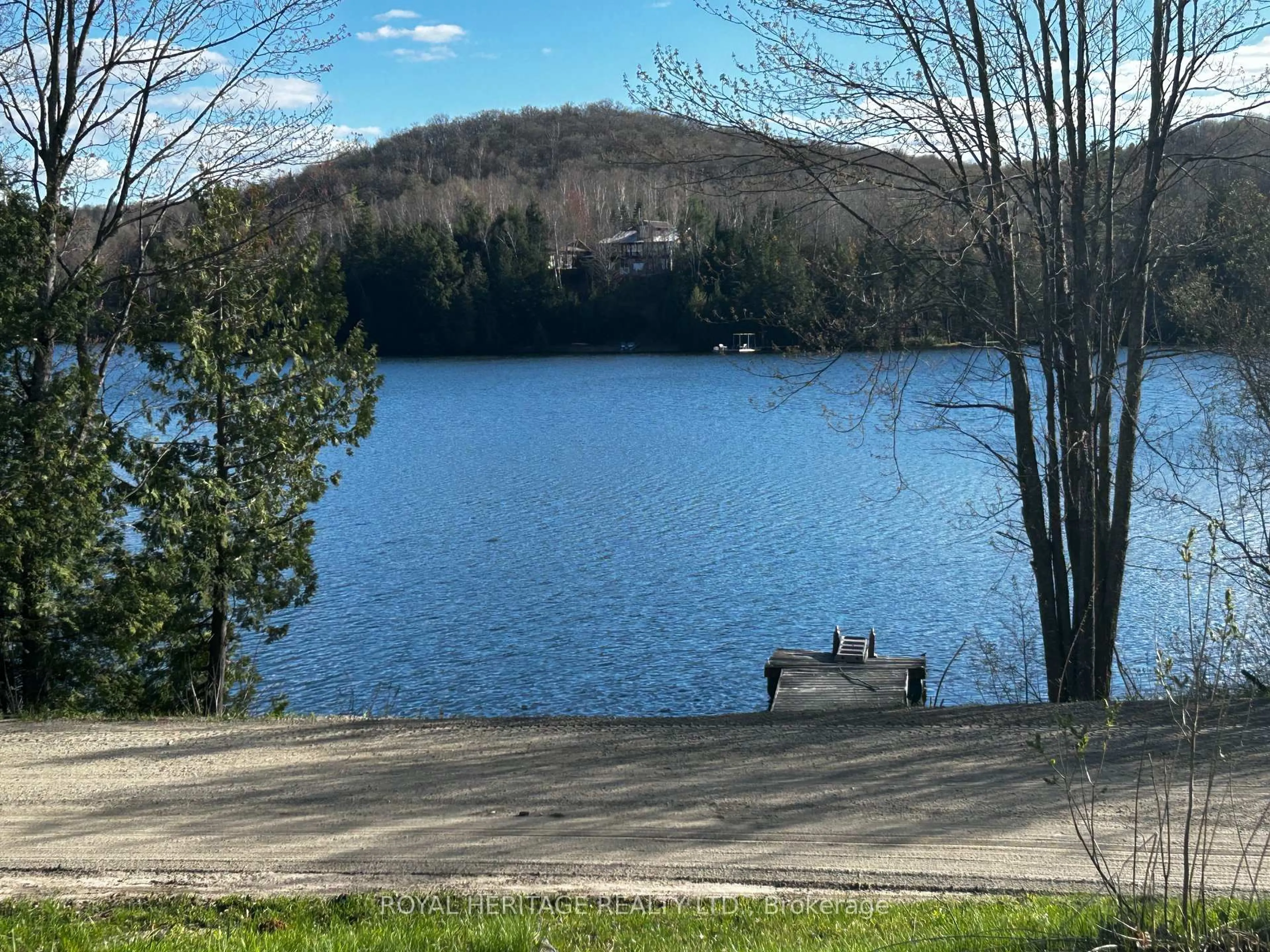 A pic from outside/outdoor area/front of a property/back of a property/a pic from drone, water/lake/river/ocean view for 256 Trout Lake Rd, Bancroft Ontario K0L 1C0