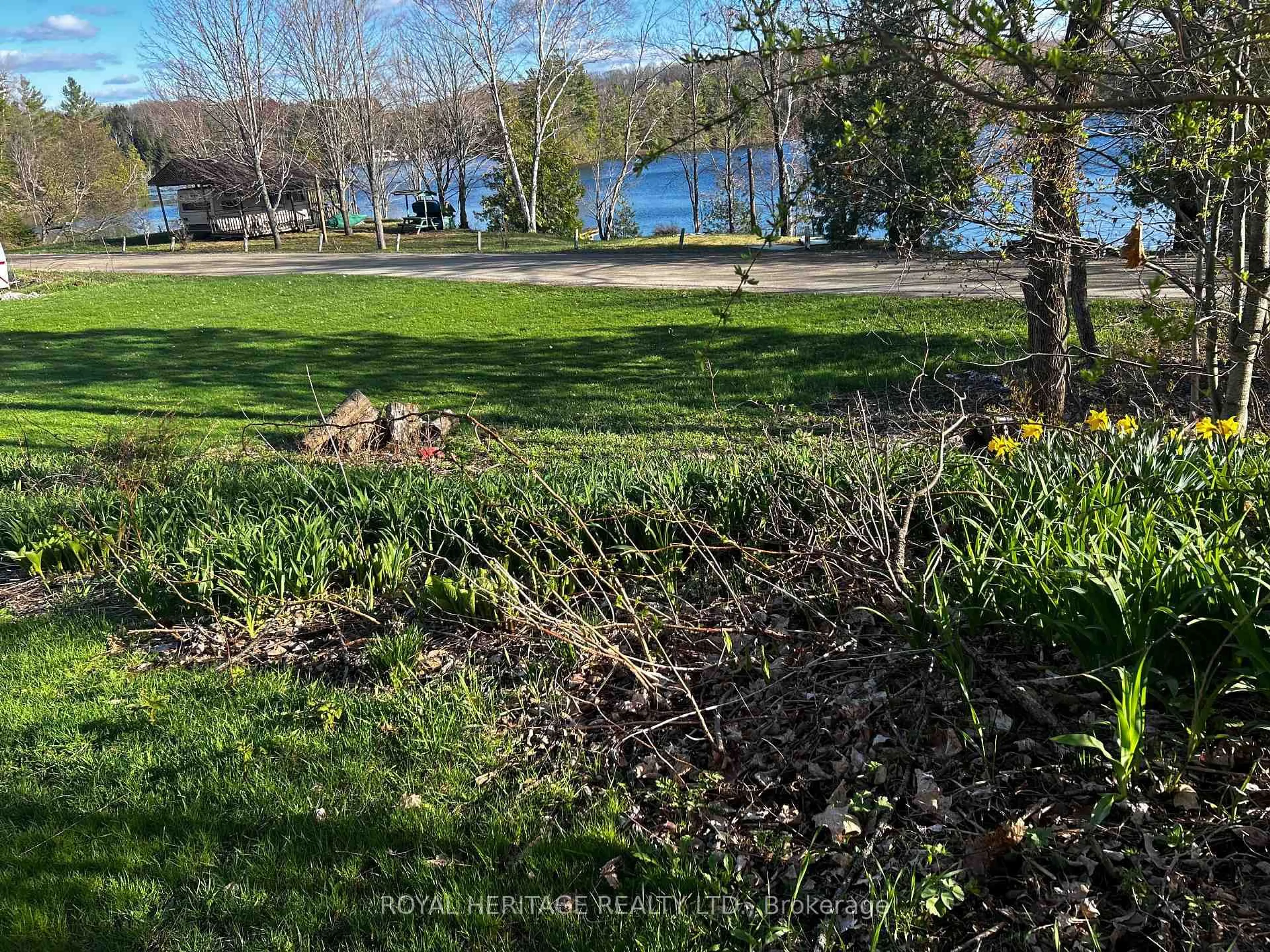 A pic from outside/outdoor area/front of a property/back of a property/a pic from drone, water/lake/river/ocean view for 256 Trout Lake Rd, Bancroft Ontario K0L 1C0