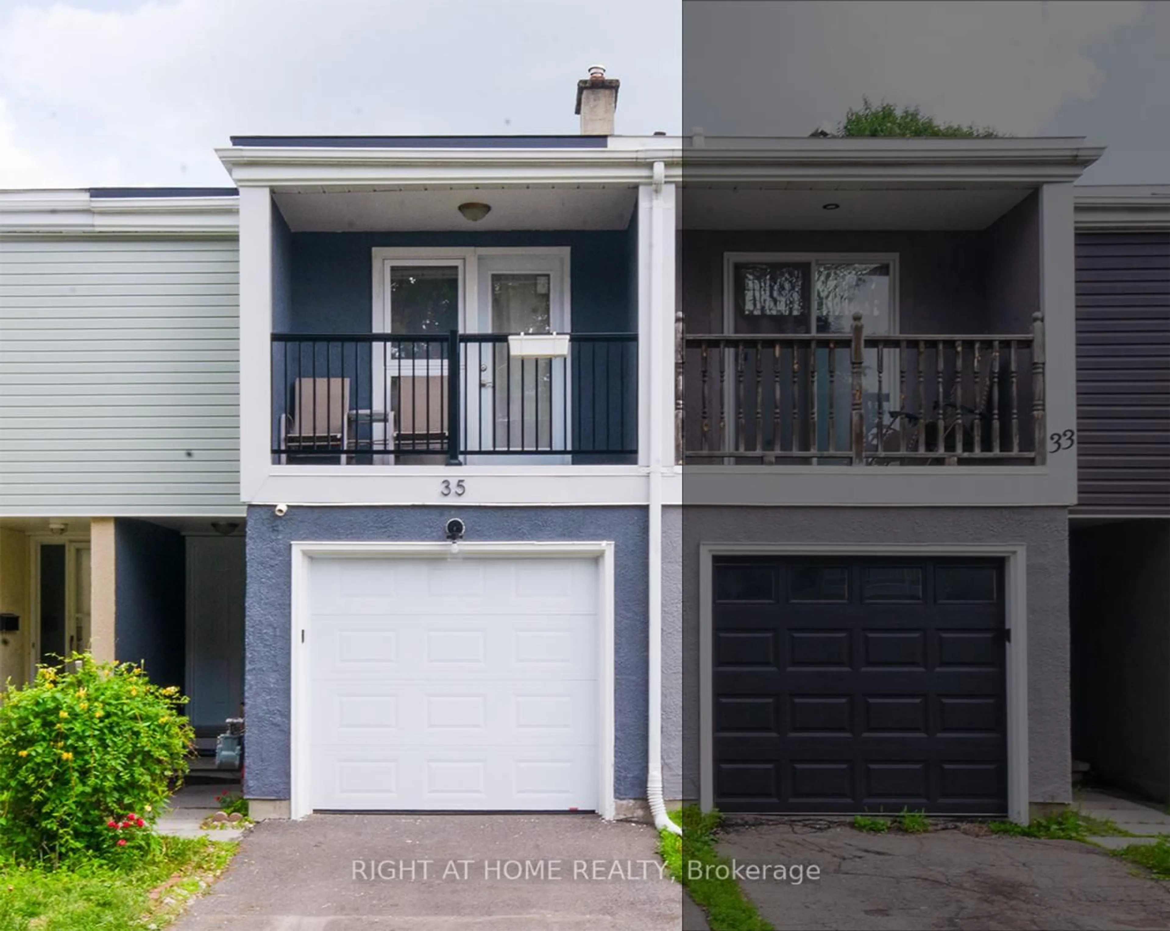 A pic from outside/outdoor area/front of a property/back of a property/a pic from drone, street for 35 Tybalt Cres, Ottawa Ontario K2H 8J6