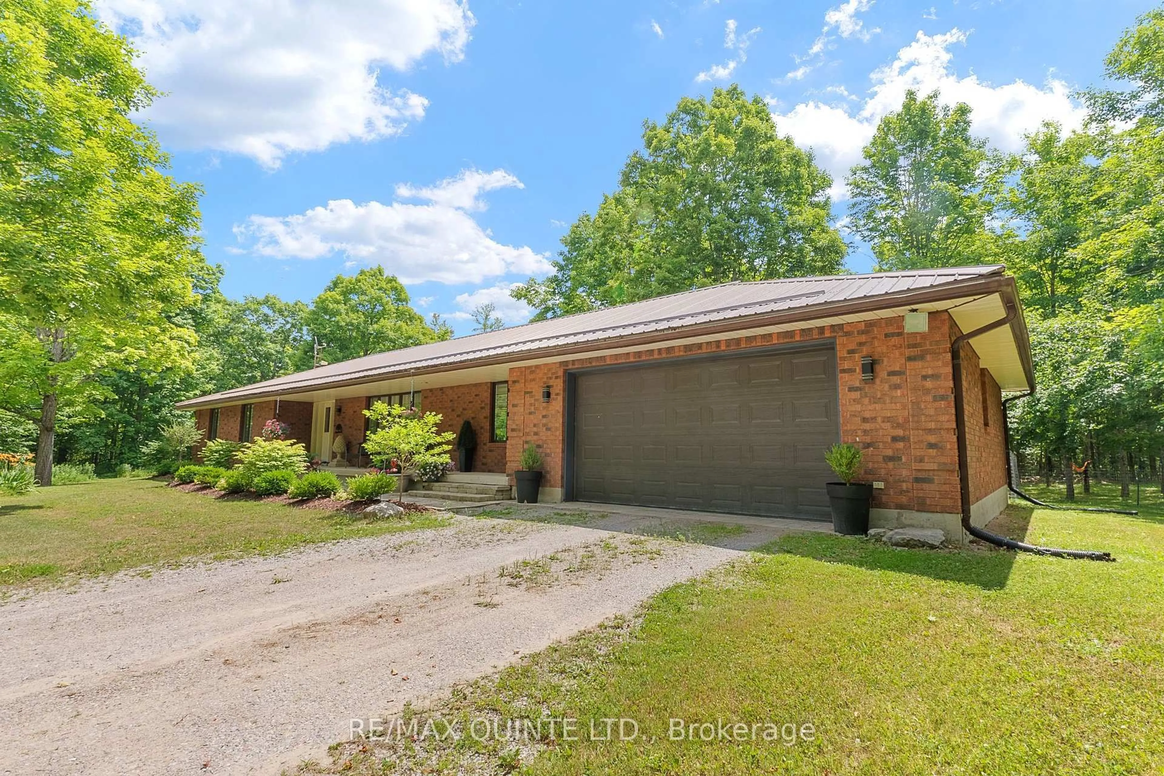A pic from outside/outdoor area/front of a property/back of a property/a pic from drone, unknown for 1140 Somerville 3rd Concession, Kawartha Lakes Ontario K0M 1N0