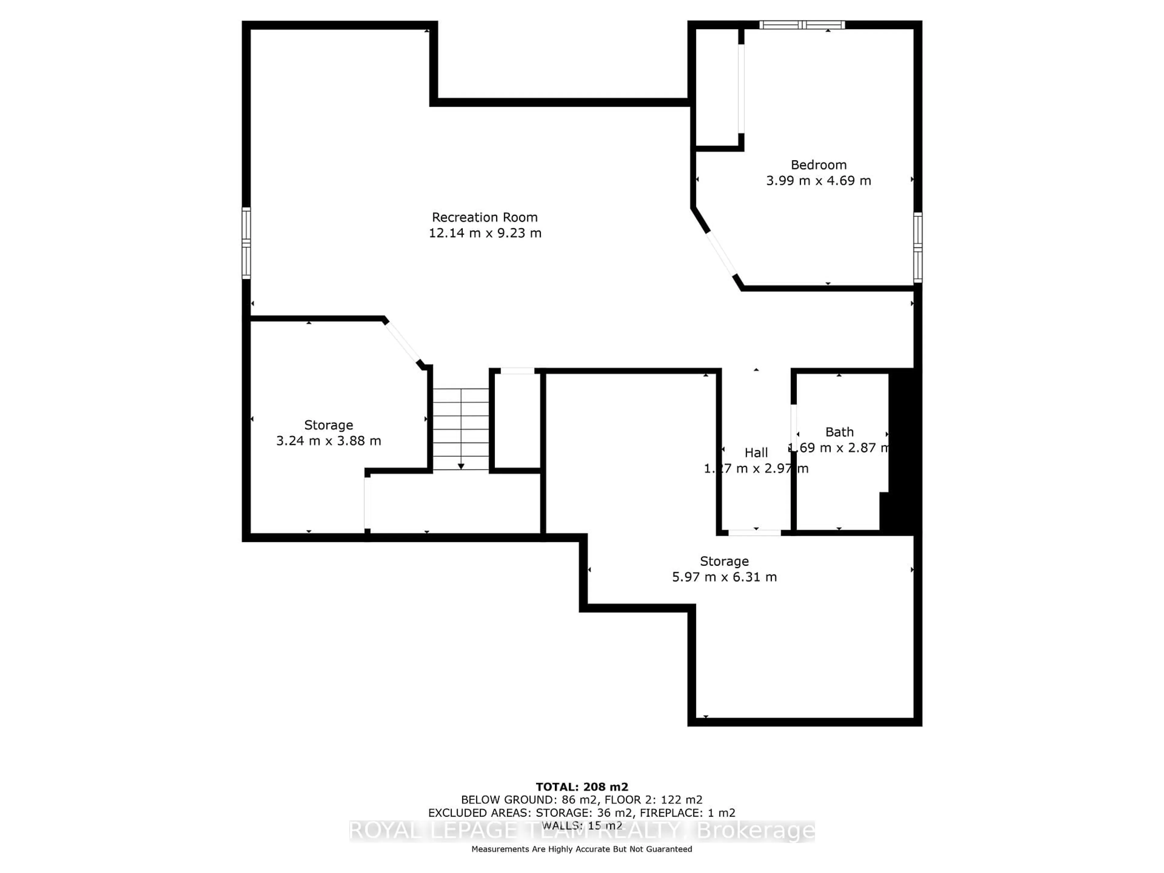 Floor plan for 61 Short Rd, Arnprior Ontario K7S 3X9