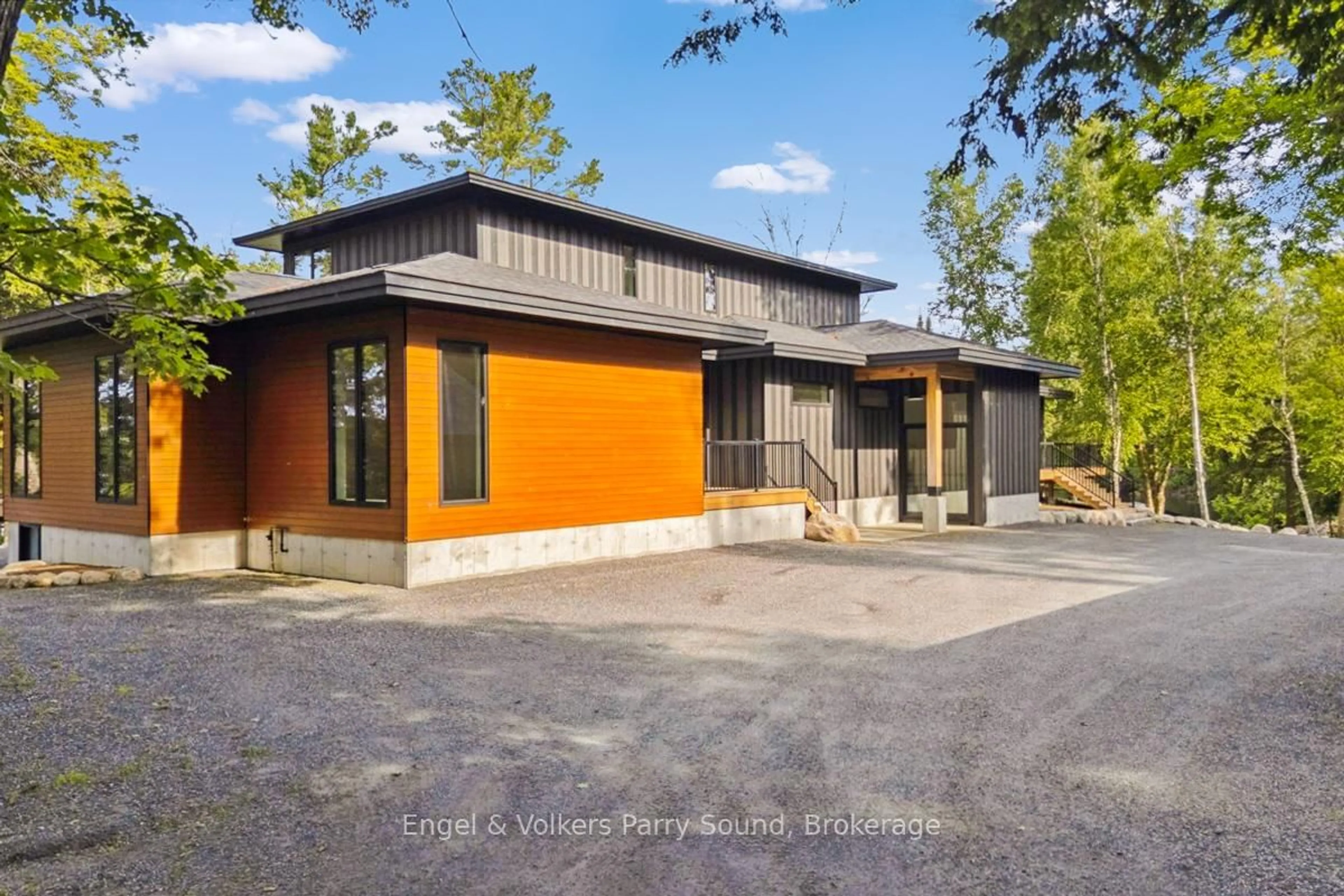 Home with brick exterior material, street for 201 Sandy Plains Rd, Seguin Ontario P2A 2W8