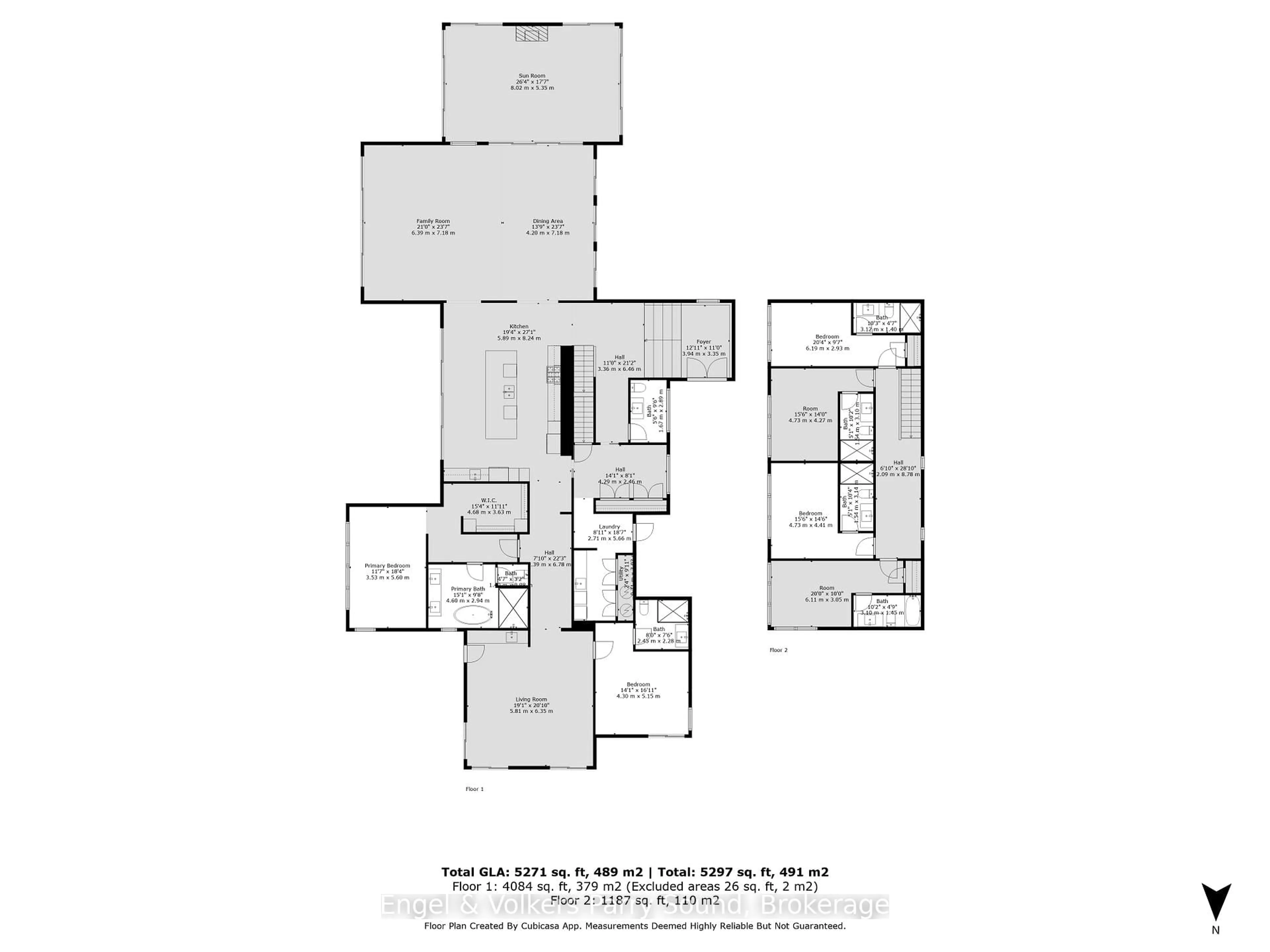 Floor plan for 201 Sandy Plains Rd, Seguin Ontario P2A 2W8