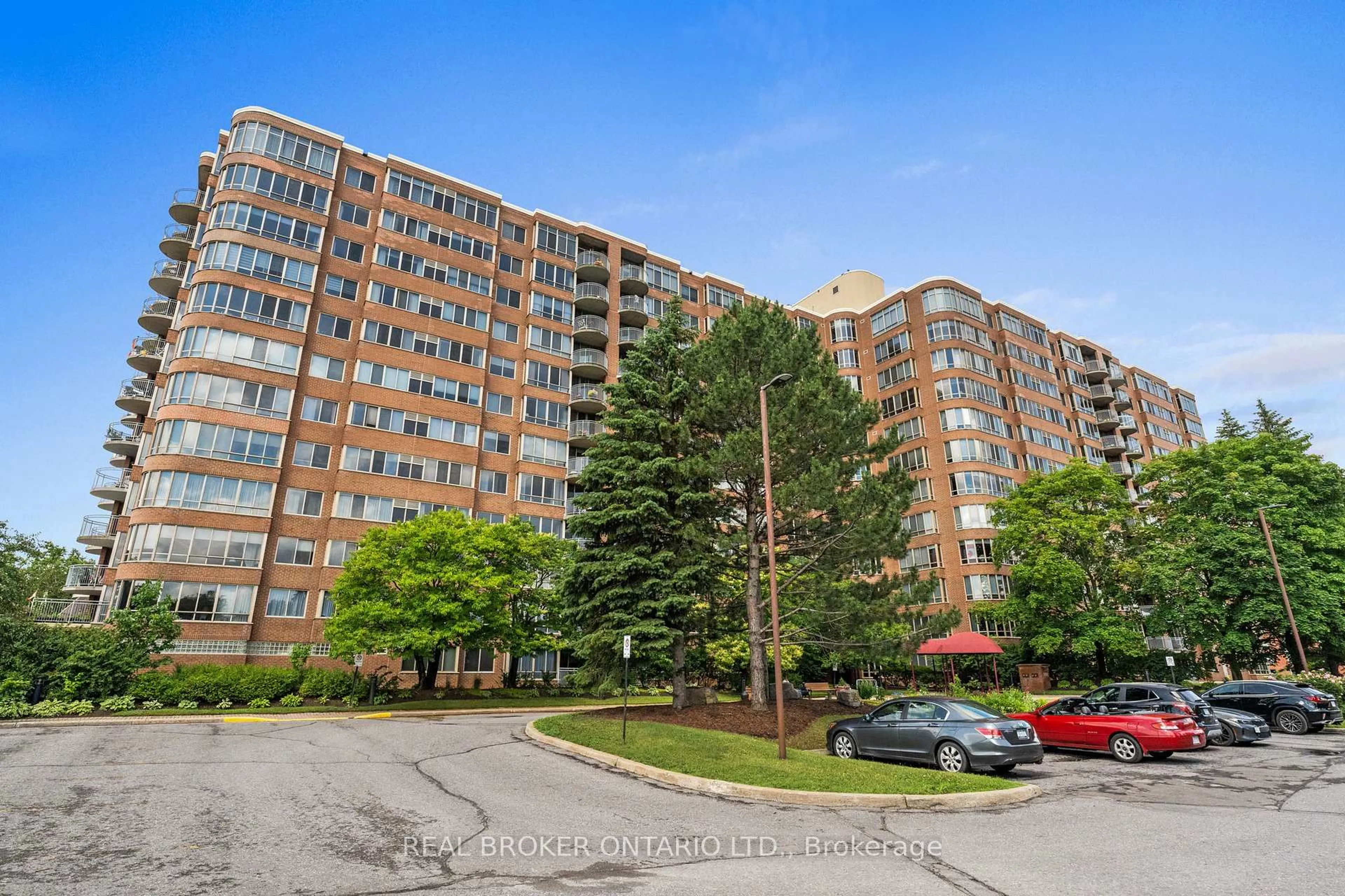 A pic from outside/outdoor area/front of a property/back of a property/a pic from drone, street for 100 Grant Carman Dr #413, Ottawa Ontario K2E 8B8