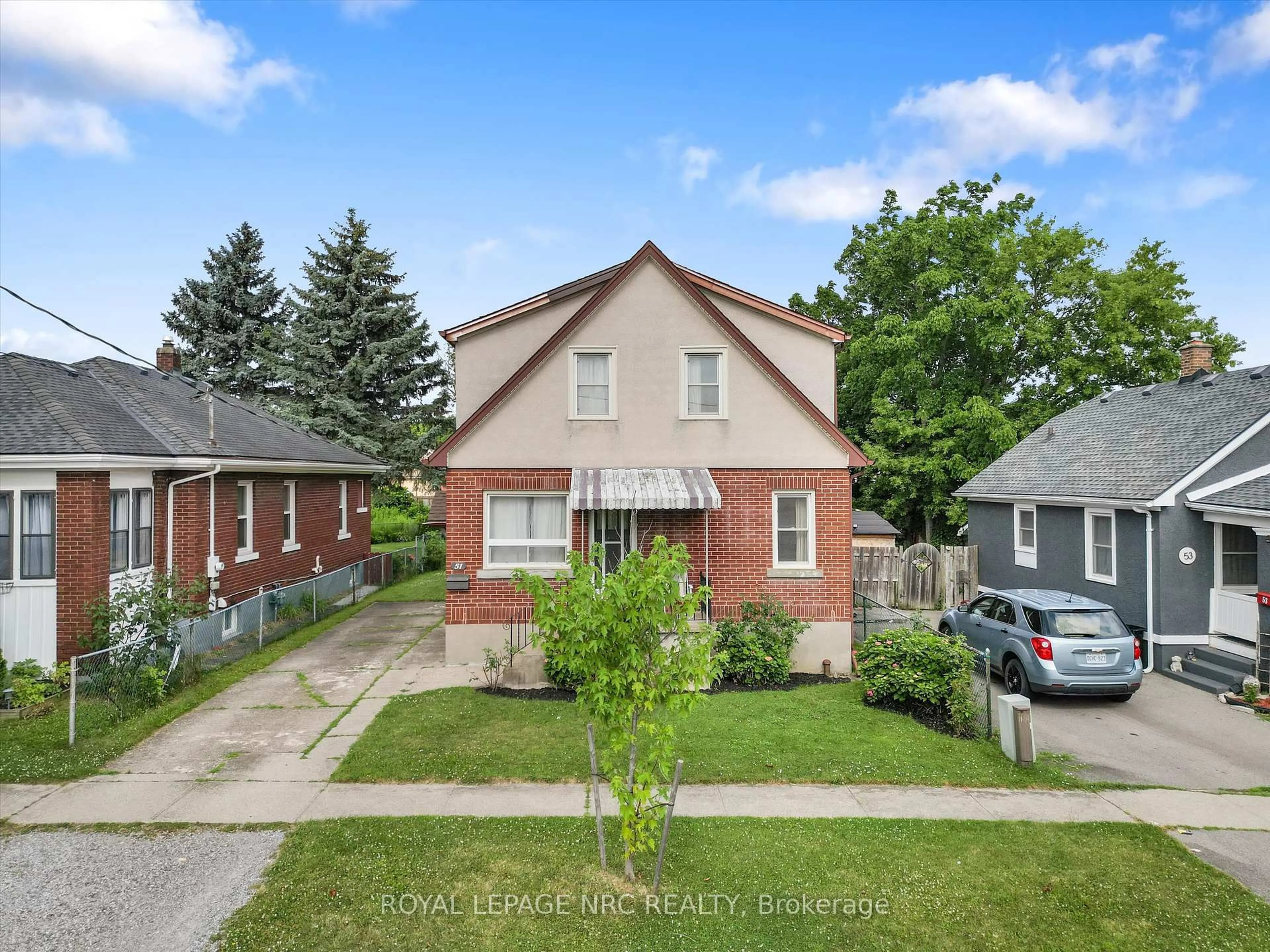 Home with brick exterior material, street for 51 Currie St, St. Catharines Ontario L2M 5M9